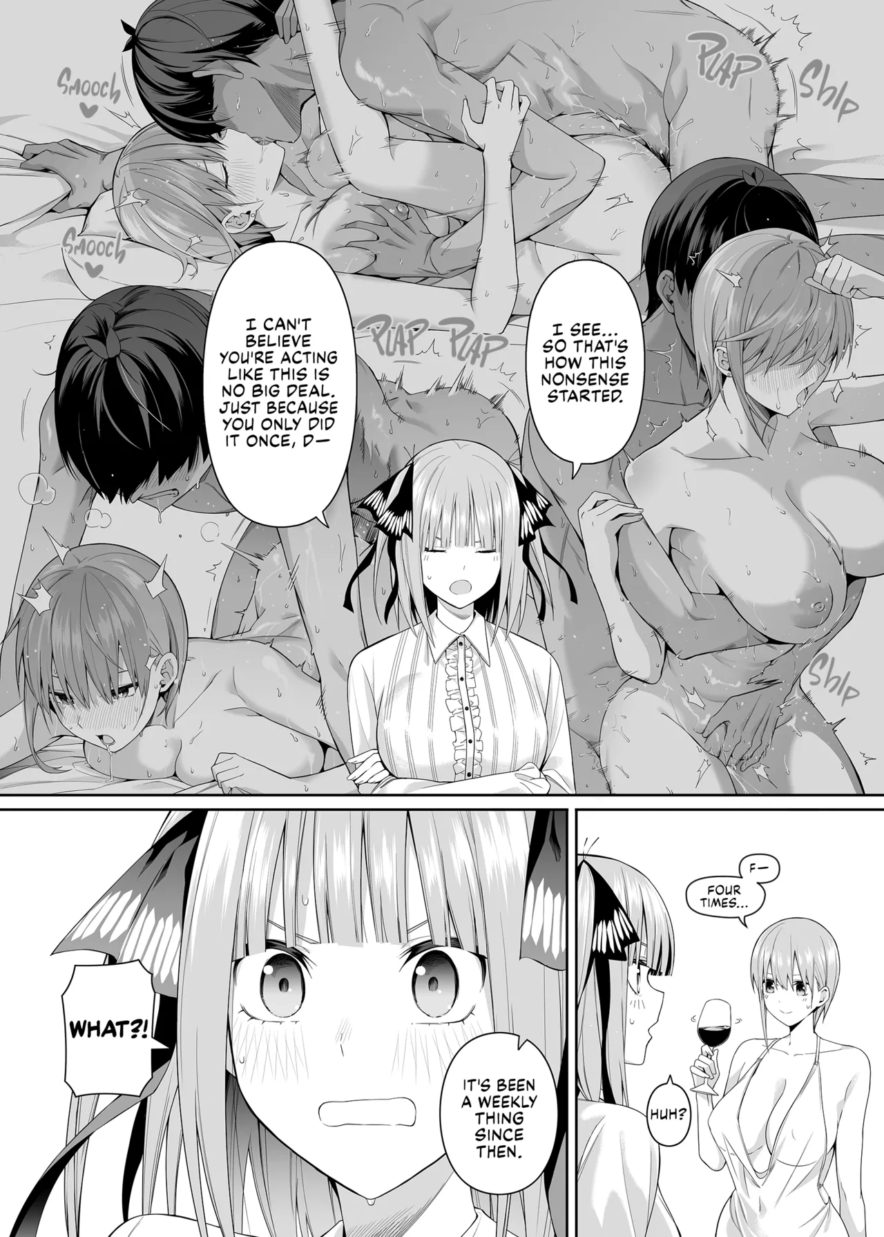 [Bad Mushrooms (Chicke III, 4why)]1/5 no Renai Kanjou | A Fifth of Romance(Gotoubun no Hanayome) [English] [Fap It Scans] [Decensored] [Digital] Page 27