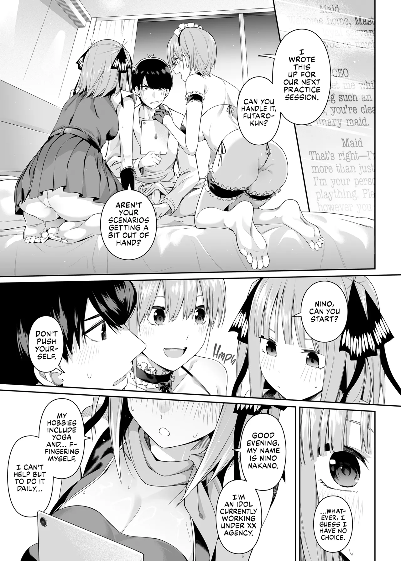 [Bad Mushrooms (Chicke III, 4why)]1/5 no Renai Kanjou | A Fifth of Romance(Gotoubun no Hanayome) [English] [Fap It Scans] [Decensored] [Digital] Page 59