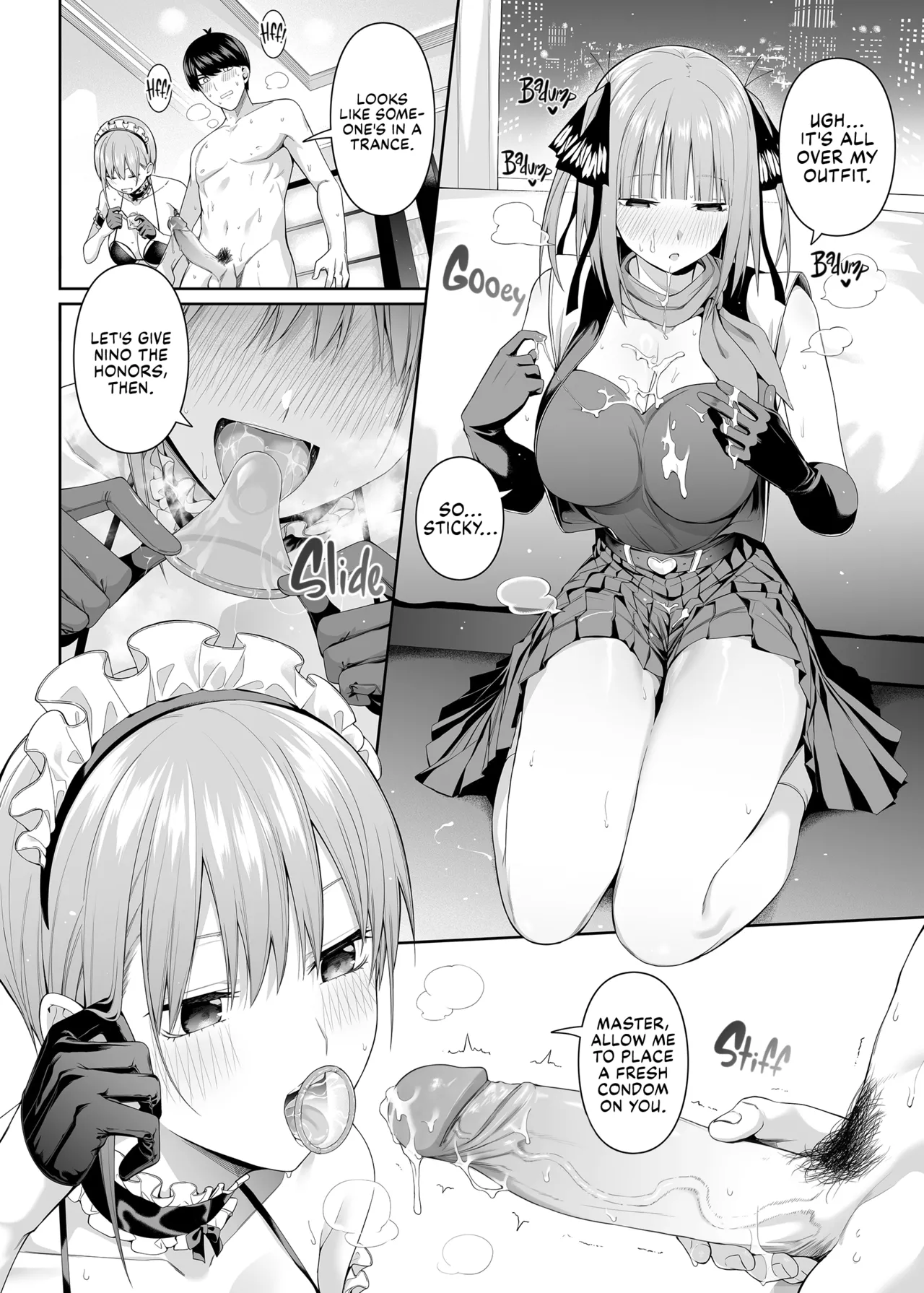 [Bad Mushrooms (Chicke III, 4why)]1/5 no Renai Kanjou | A Fifth of Romance(Gotoubun no Hanayome) [English] [Fap It Scans] [Decensored] [Digital] Page 64
