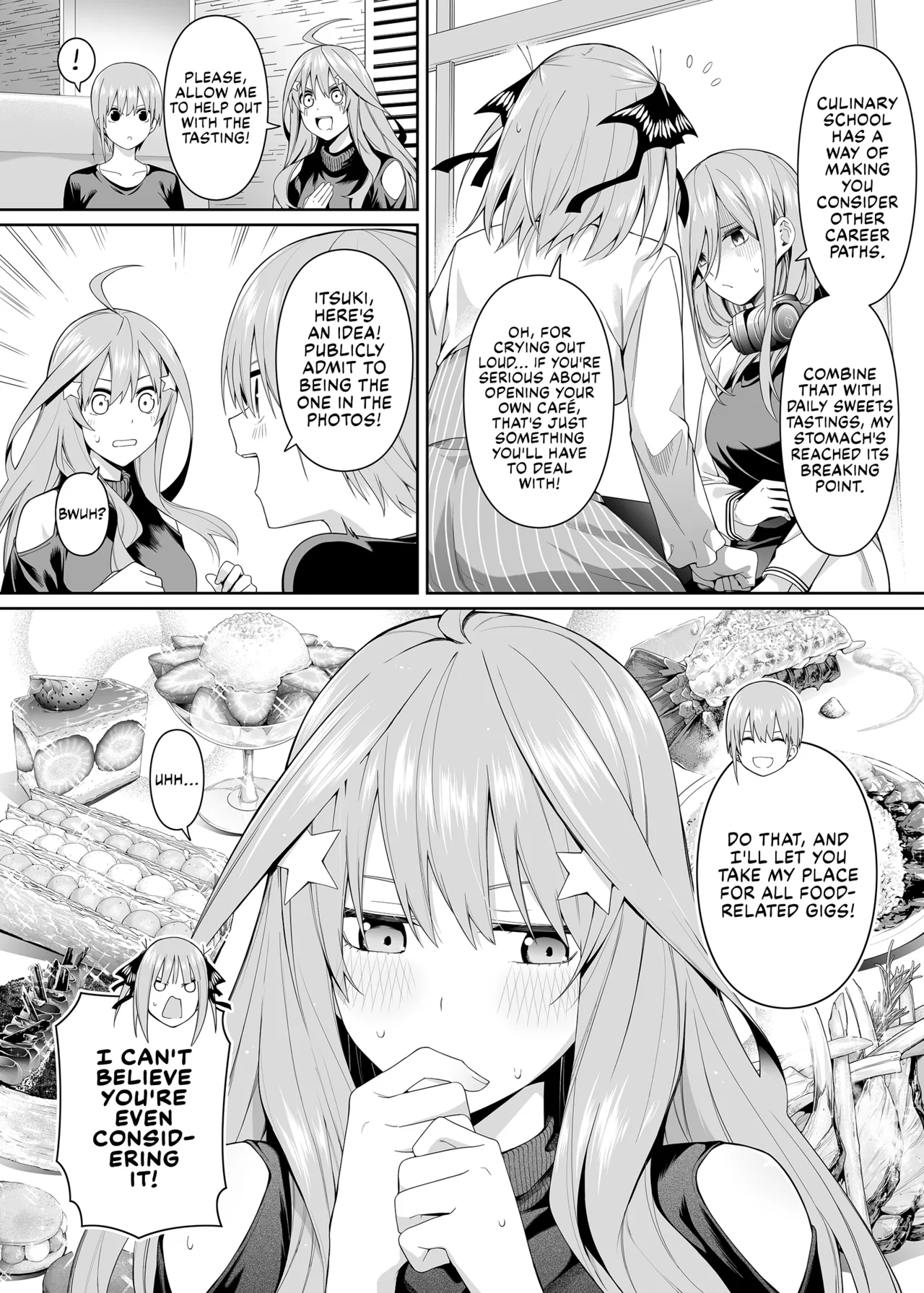 [Bad Mushrooms (Chicke III, 4why)]1/5 no Renai Kanjou | A Fifth of Romance(Gotoubun no Hanayome) [English] [Fap It Scans] [Decensored] [Digital] Page 8