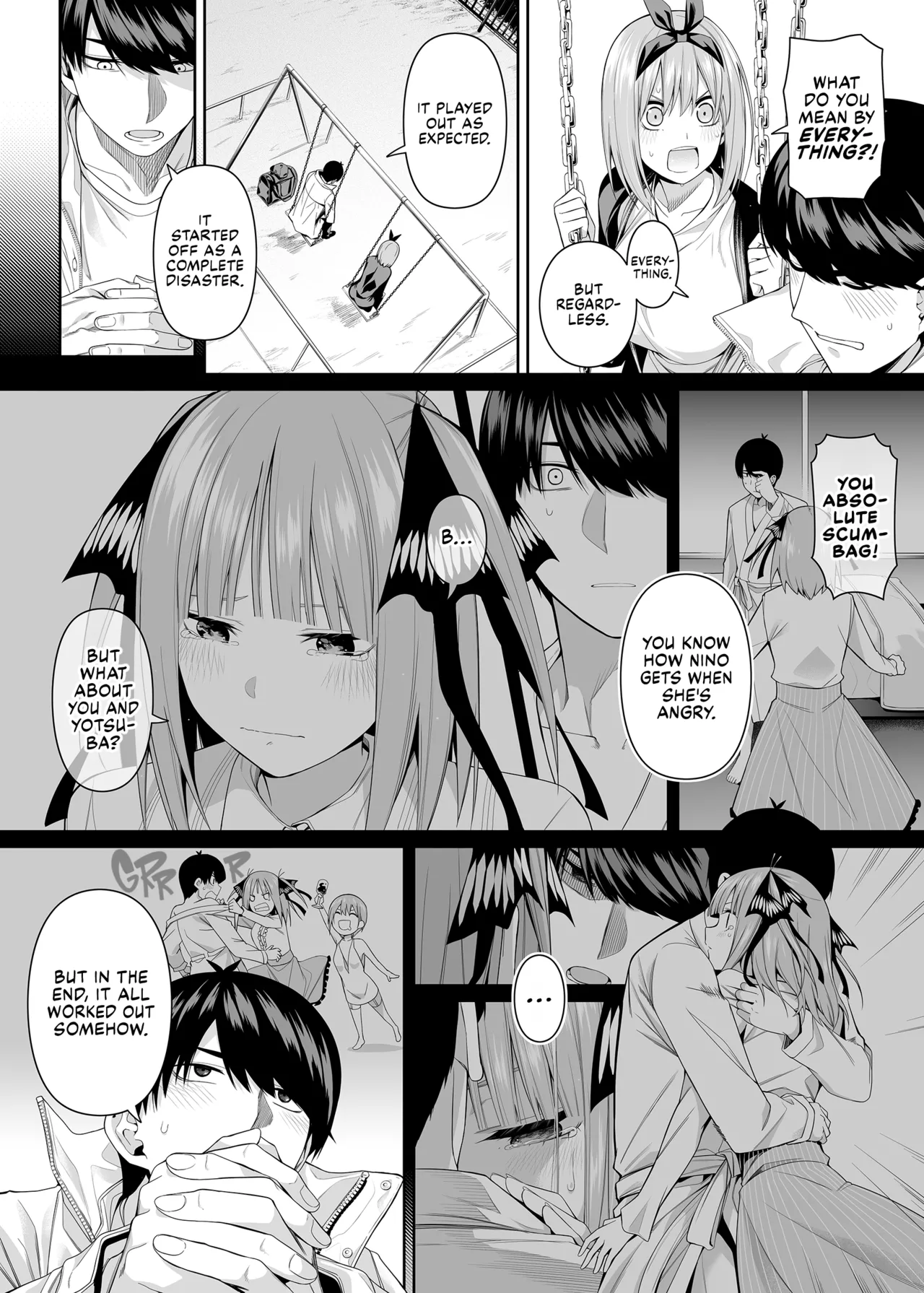 [Bad Mushrooms (Chicke III, 4why)]1/5 no Renai Kanjou | A Fifth of Romance(Gotoubun no Hanayome) [English] [Fap It Scans] [Decensored] [Digital] Page 91