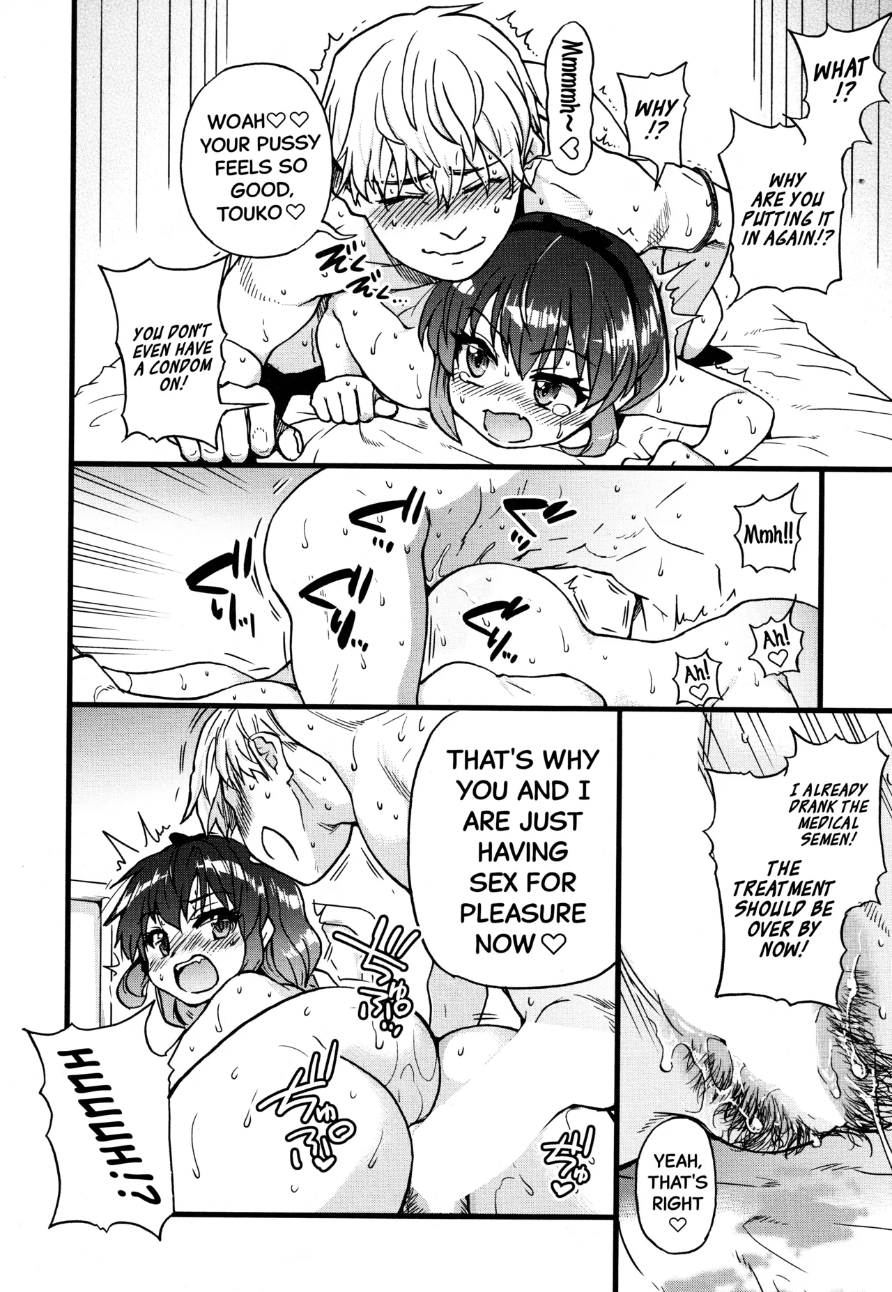 Koko Kara Saki wa Sex Desu!! (Boku no Seieki de Honpuku Kaiyu!!) Ch. 1-10[English] Page 41