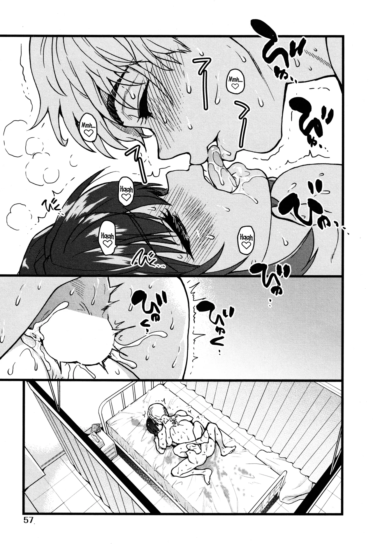 Koko Kara Saki wa Sex Desu!! (Boku no Seieki de Honpuku Kaiyu!!) Ch. 1-10[English] Page 50
