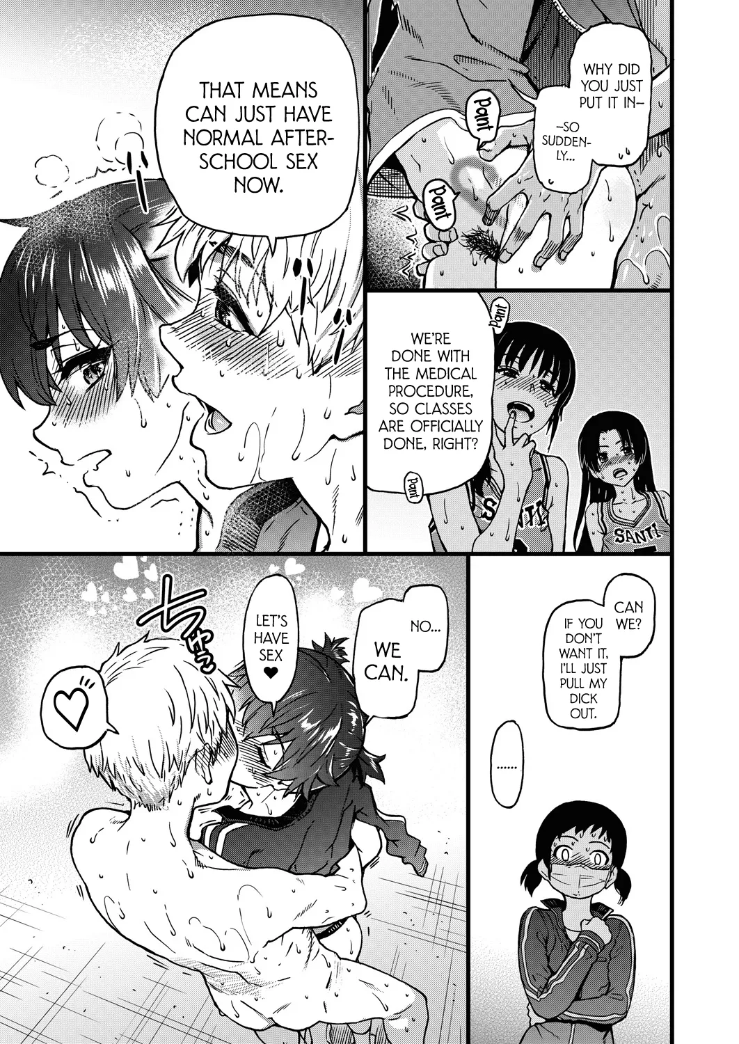 [Shiwasu no Okina]Koko Kara Saki wa Sex Desu!! (Boku no Seieki de Honpuku Kaiyu!!) Ch. 1-10[English] Page 161