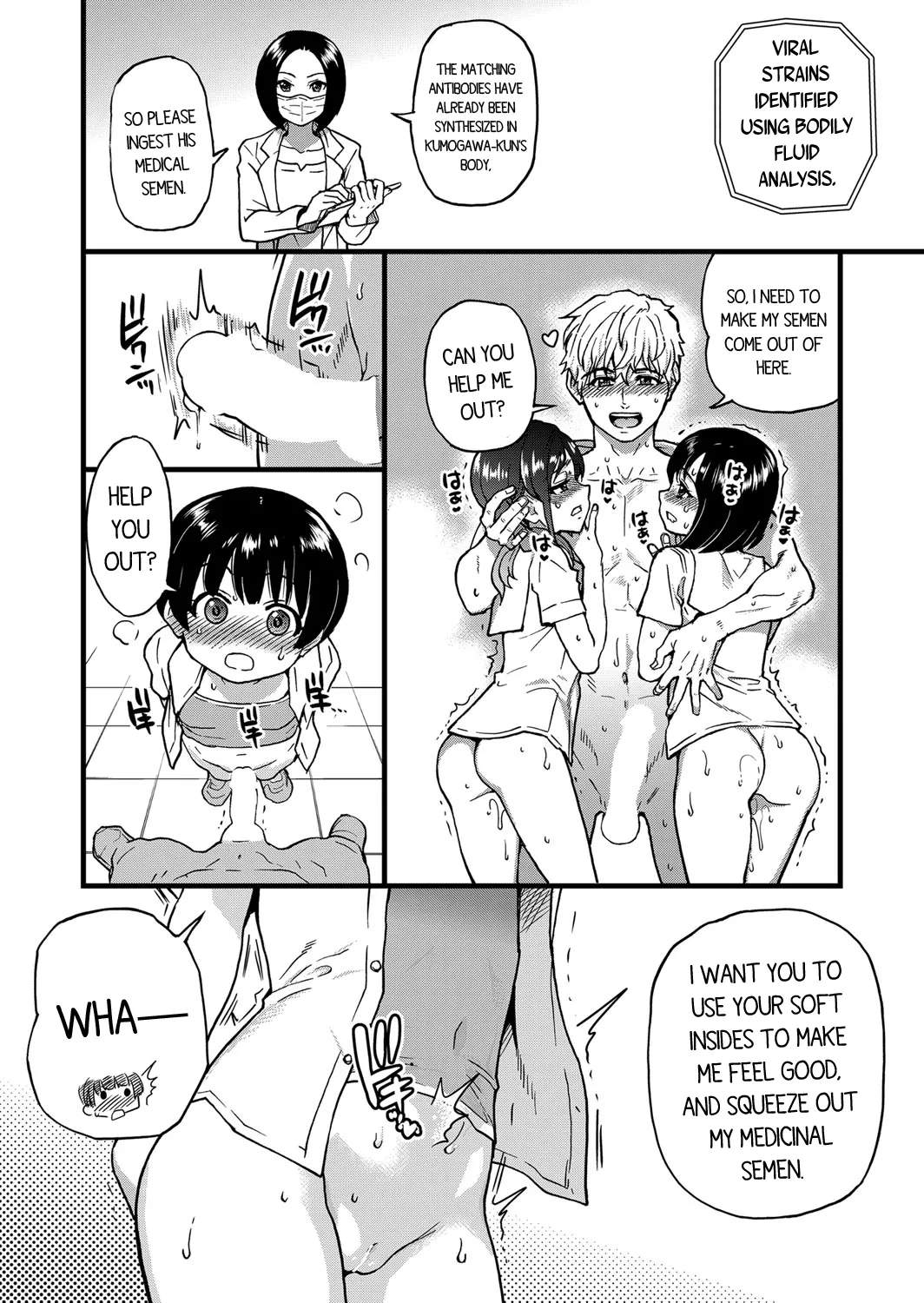 [Shiwasu no Okina]Koko Kara Saki wa Sex Desu!! (Boku no Seieki de Honpuku Kaiyu!!) Ch. 1-10[English] Page 98