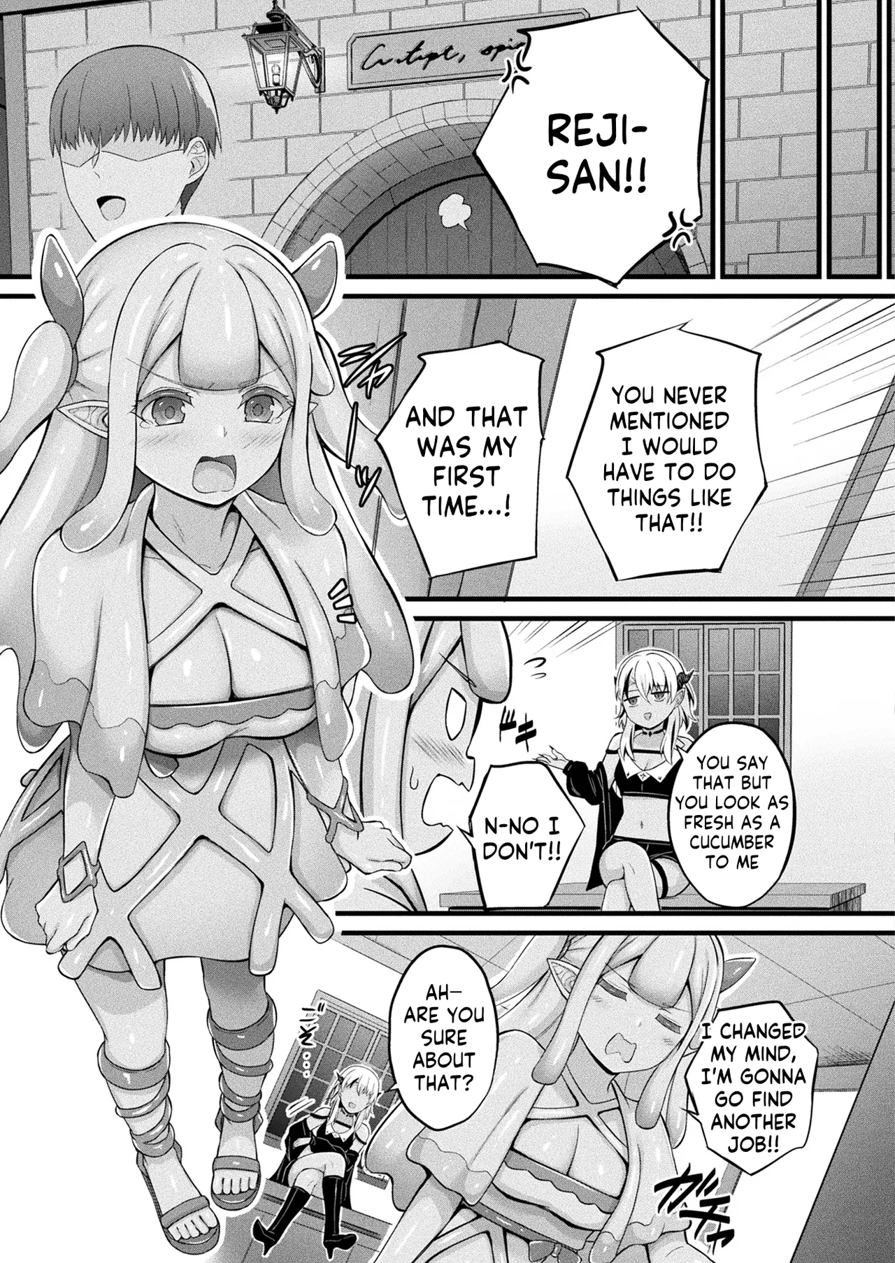 [Naitou Kirara]Slime Ko Meruru no Ecchi na Oshigoto Chapter 1(COMIC Unreal 2025-04 Vol. 114) [English] [Kappasa] [Digital] Page 25