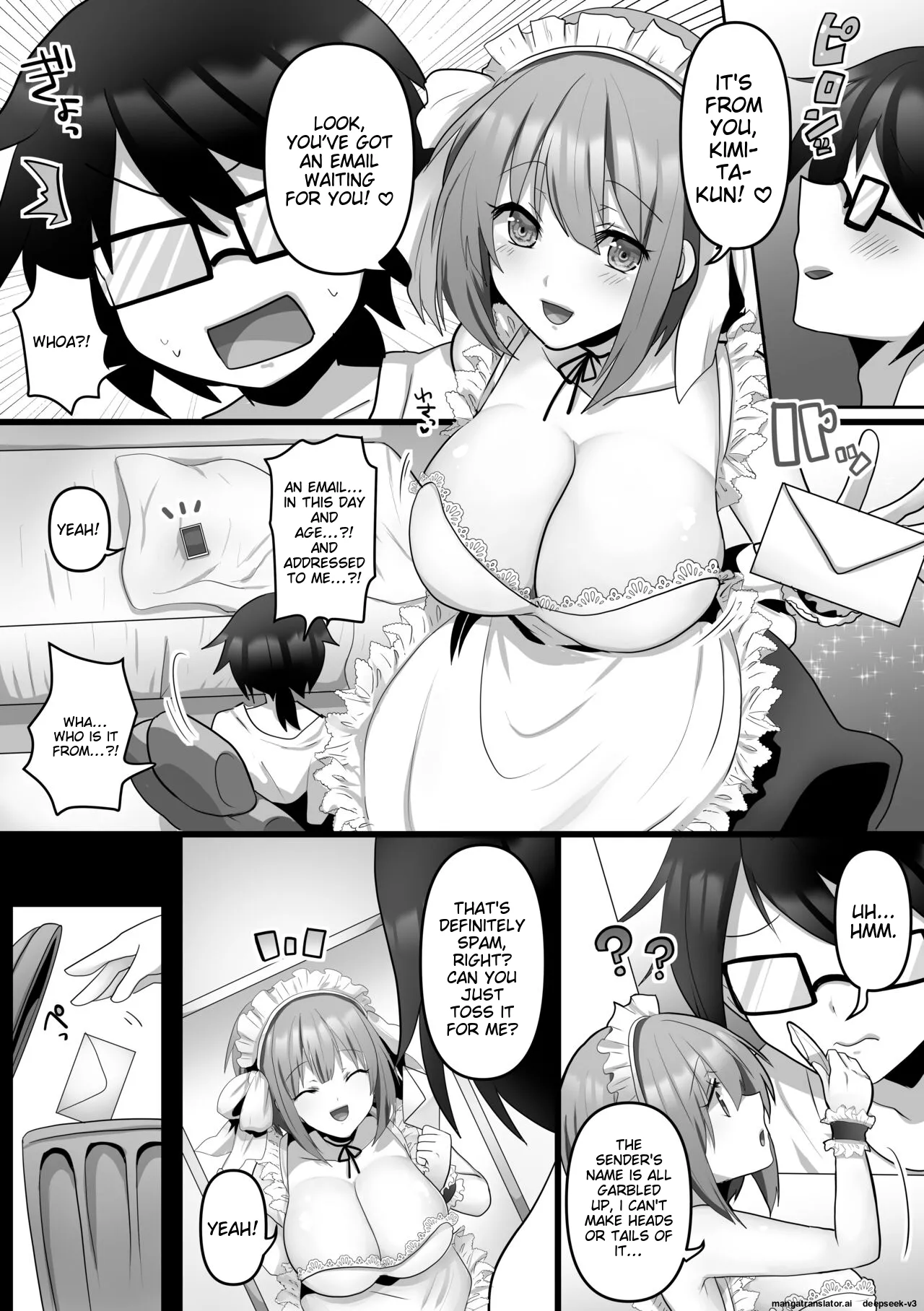 [Mofuya (Ashitaba Mofu)]Ore dake no AI Kanojo ga NTRreru[English] [MTL] Page 7