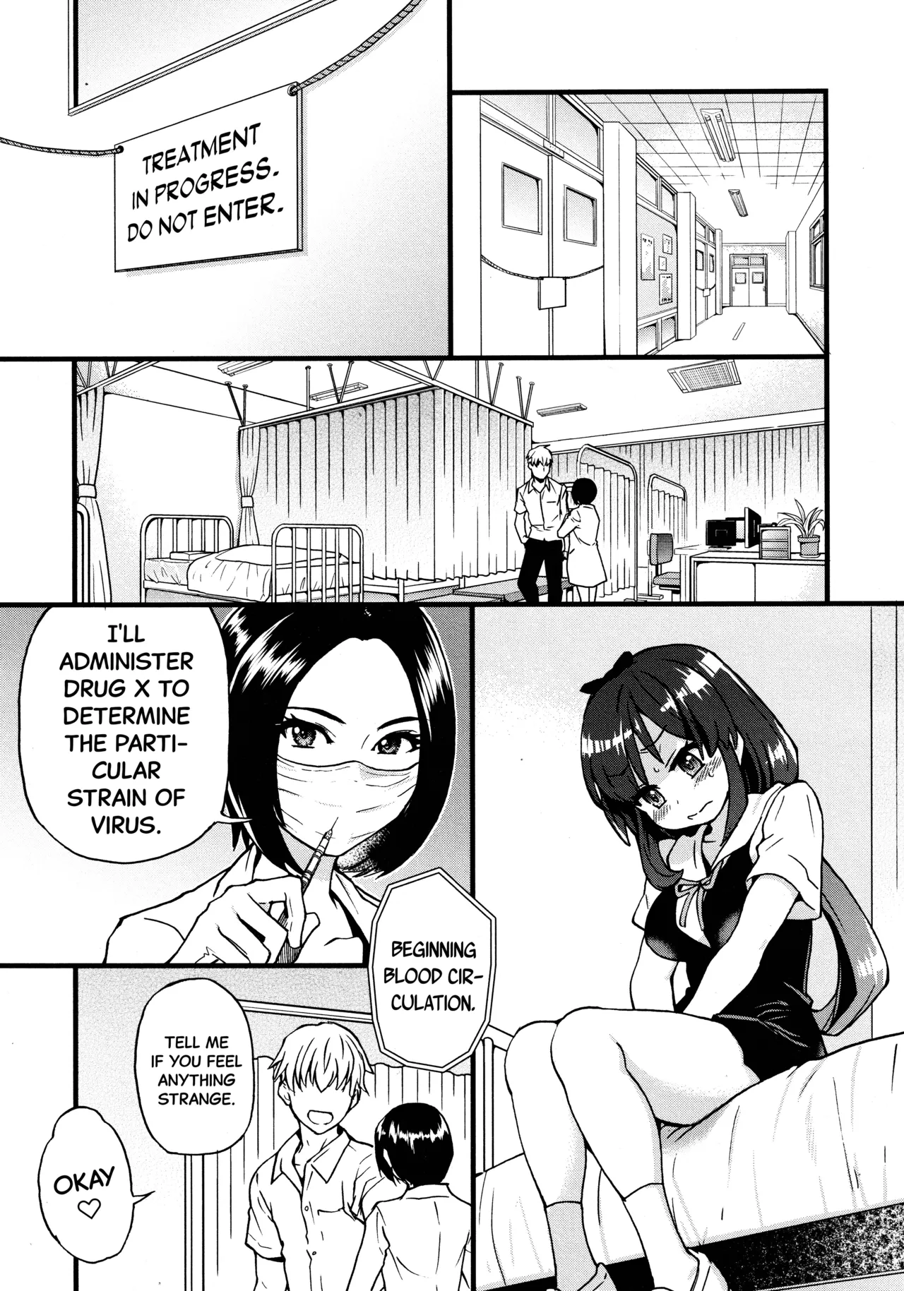 [Shiwasu no Okina]Koko Kara Saki wa Sex Desu!! (Boku no Seieki de Honpuku Kaiyu!!) Ch. 1-10[English] Page 15