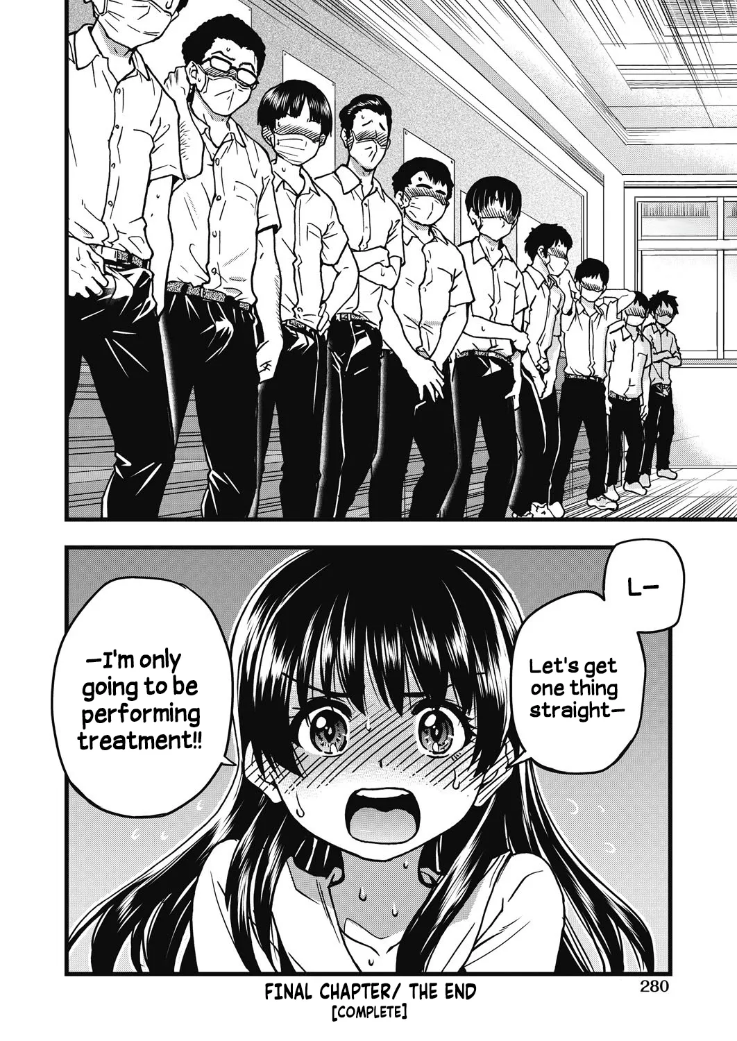 [Shiwasu no Okina]Koko Kara Saki wa Sex Desu!! (Boku no Seieki de Honpuku Kaiyu!!) Ch. 1-10[English] Page 286