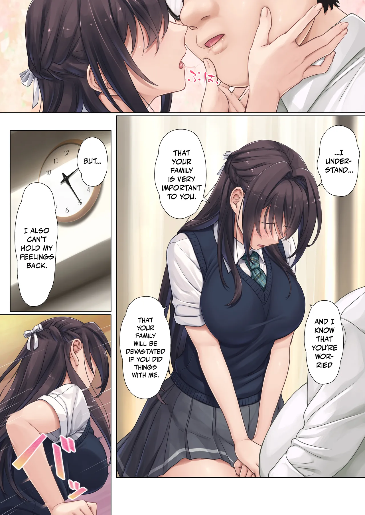 [Airy Socks (Mafuyu HEMP)]Musume no Class no Iinchou wa Papa ga Hoshii Rashii｜The Class President of My Daughter's Class Wants a Dad[English] [Nishimaru] [Decensored] Page 18