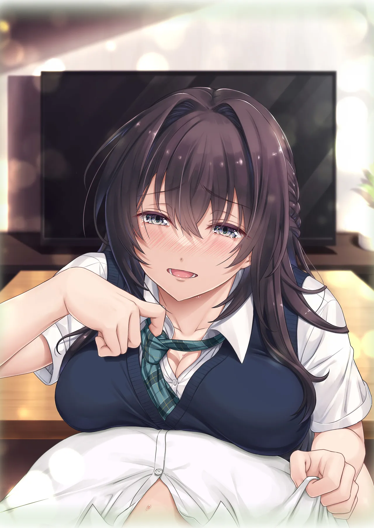 [Airy Socks (Mafuyu HEMP)]Musume no Class no Iinchou wa Papa ga Hoshii Rashii｜The Class President of My Daughter's Class Wants a Dad[English] [Nishimaru] [Decensored] Page 2