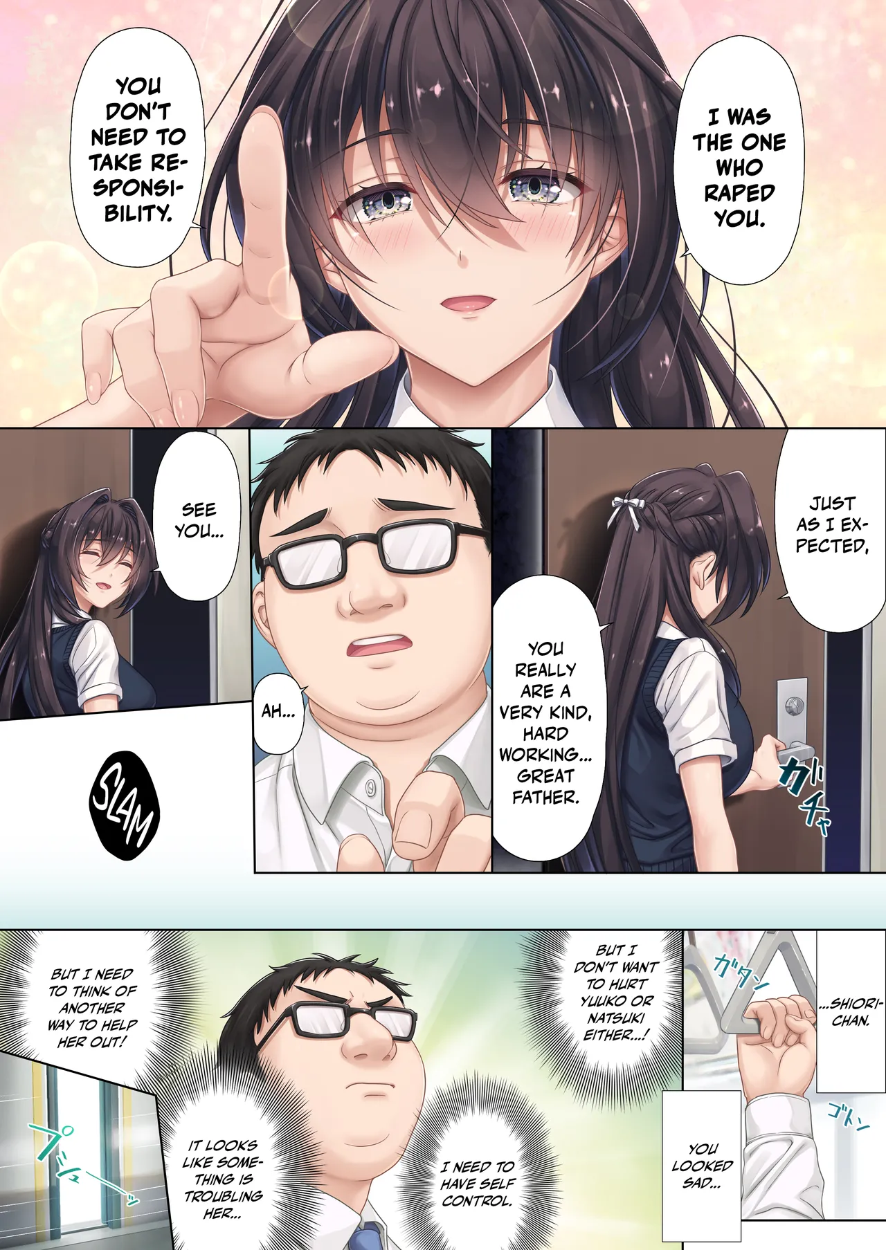 [Airy Socks (Mafuyu HEMP)]Musume no Class no Iinchou wa Papa ga Hoshii Rashii｜The Class President of My Daughter's Class Wants a Dad[English] [Nishimaru] [Decensored] Page 57