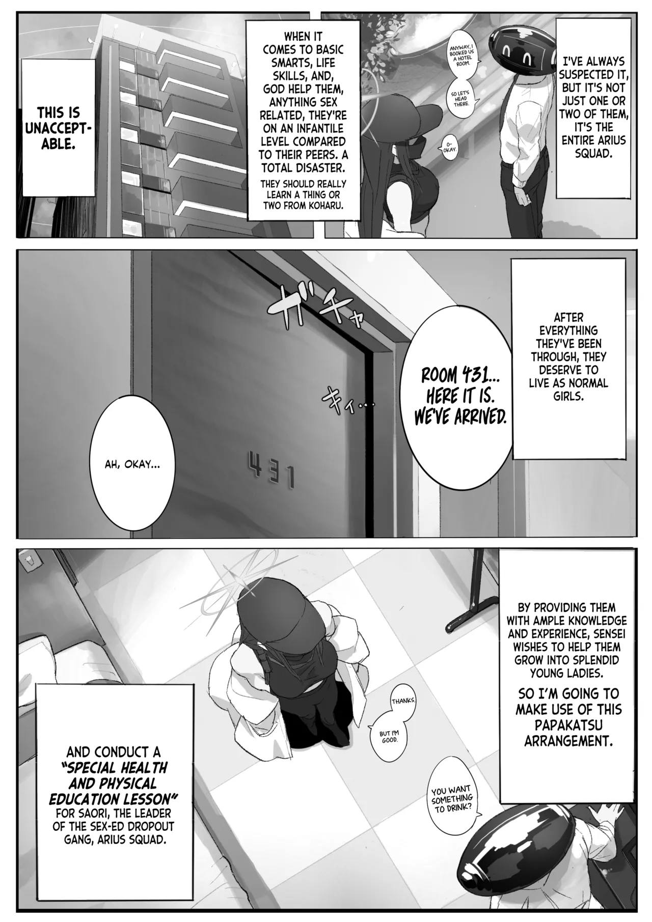 [con-patch (Majiru)]Kivotos Sexology I(Blue Archive) [English] [Tea Party Scans] Page 4