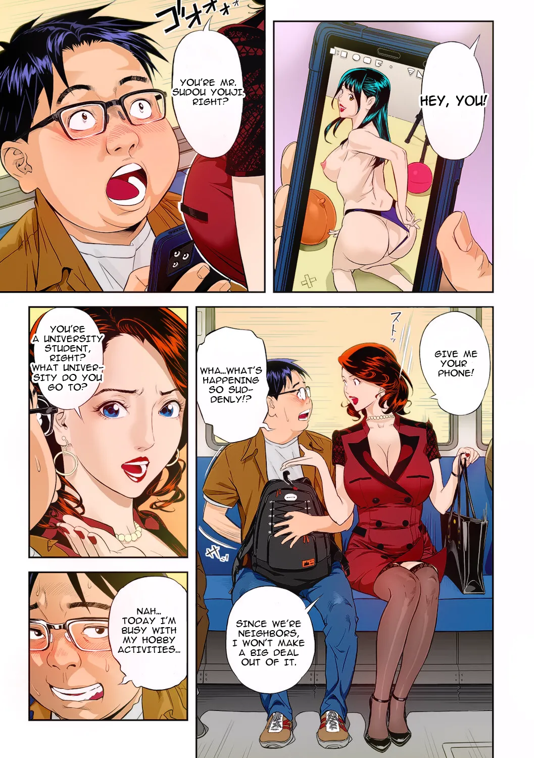 [Hara Shigeyuki]Moteki na Oku-sama(Web Comic Toutetsu Vol. 94)  [English] [Colorized] Page 5