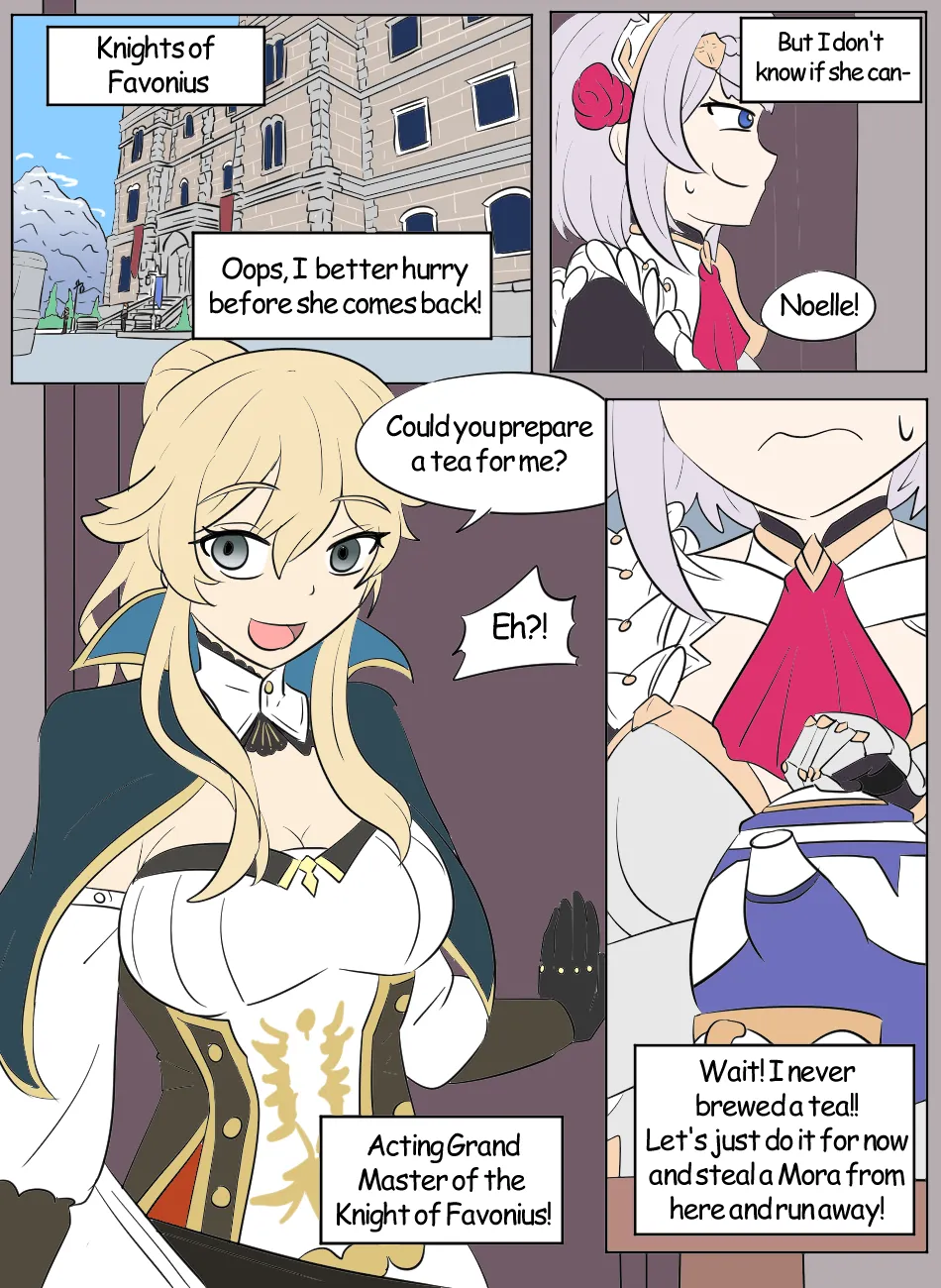 [Vel]Genshin TSF: Swap-toss(Genshin Impact) [English] Page 13