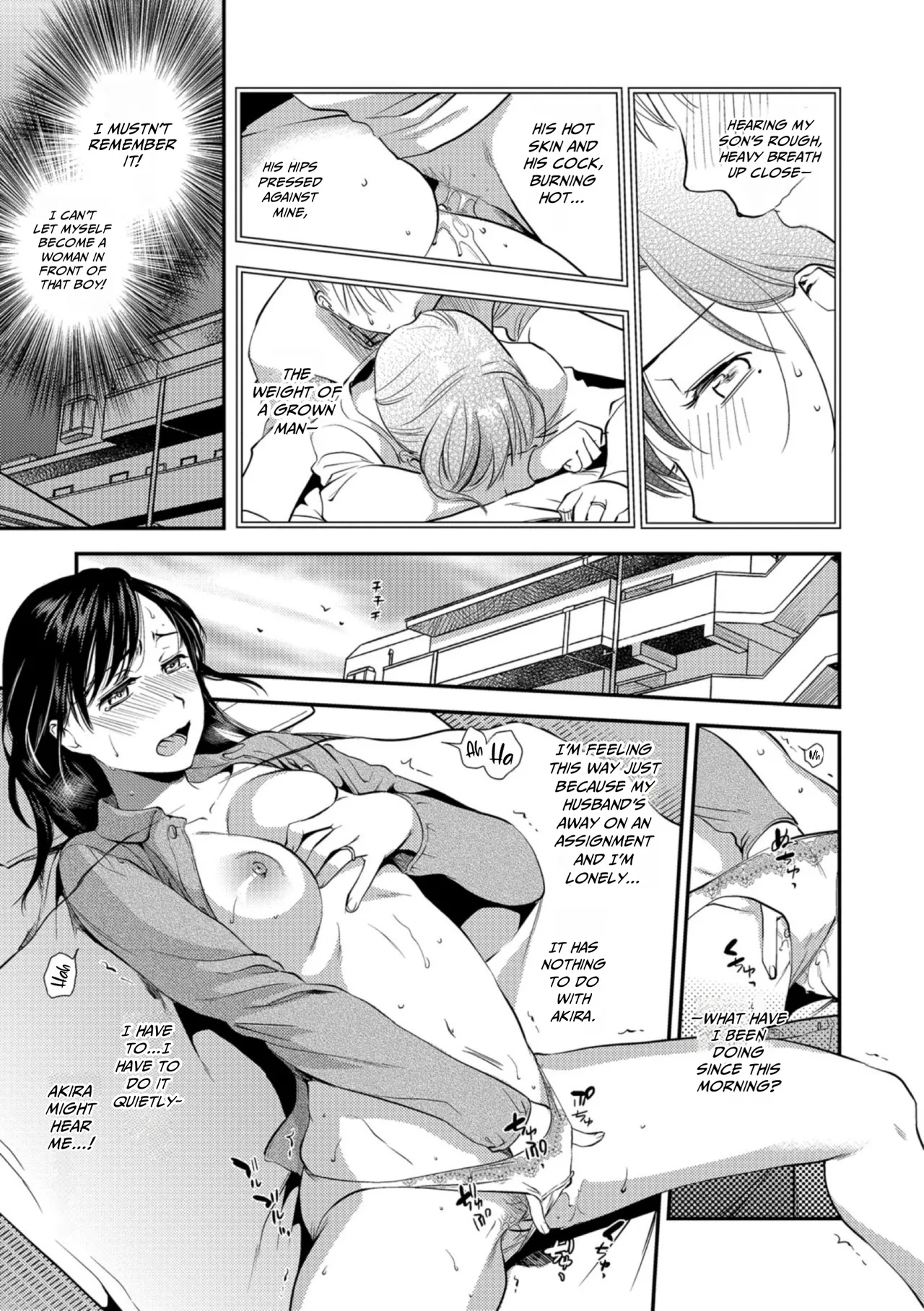 [Ohsaka Minami]Kogare Tsuma, Haha Ijiri[English] [gotbored] [Digital] Page 149