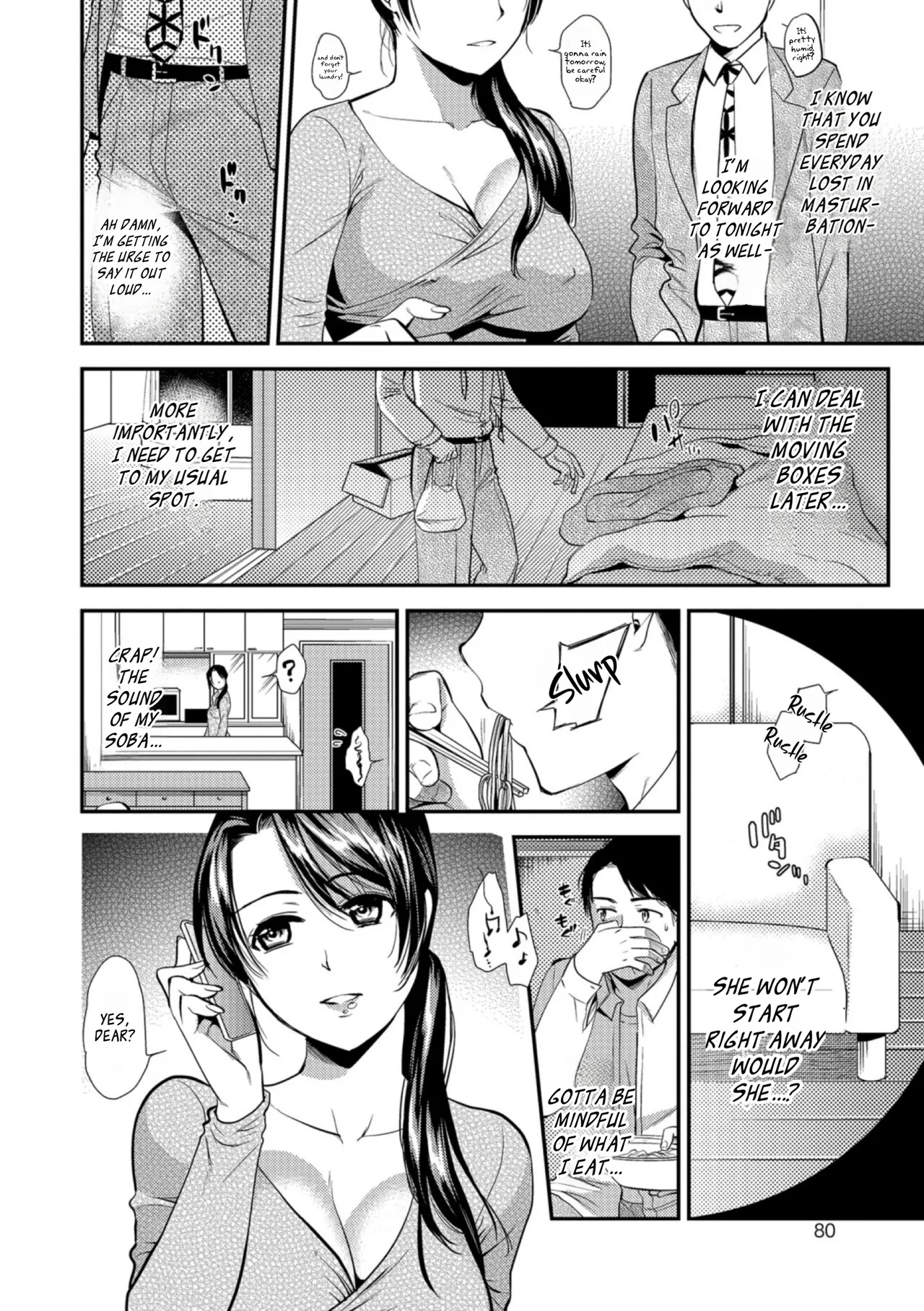 [Ohsaka Minami]Kogare Tsuma, Haha Ijiri[English] [gotbored] [Digital] Page 80
