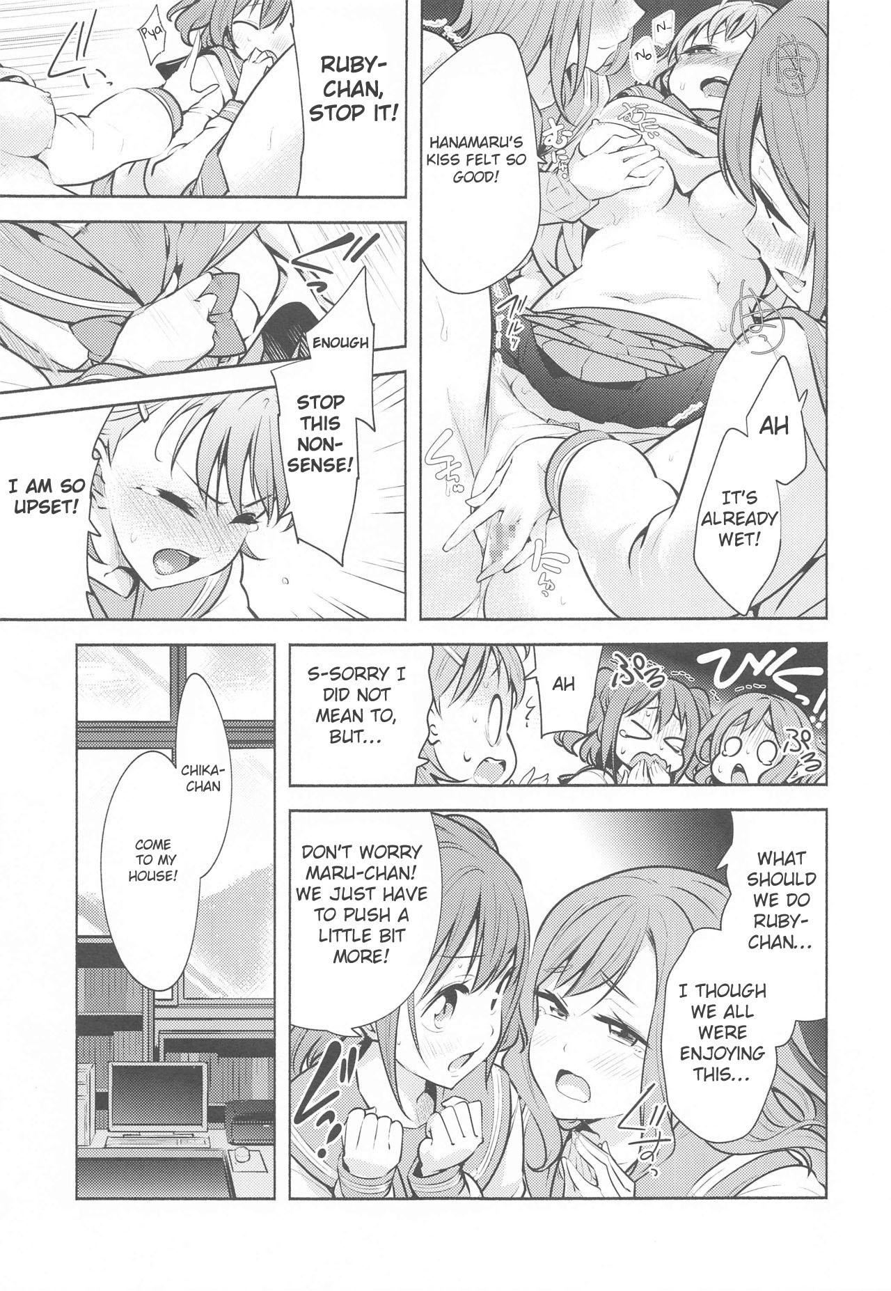 (Bokura no Love Live! 24) [Tohosanhun (Chada)]Kore de Kyouhan da ne? | Am I an accomplice now?(Love Live! Sunshine!!) [English] Page 6