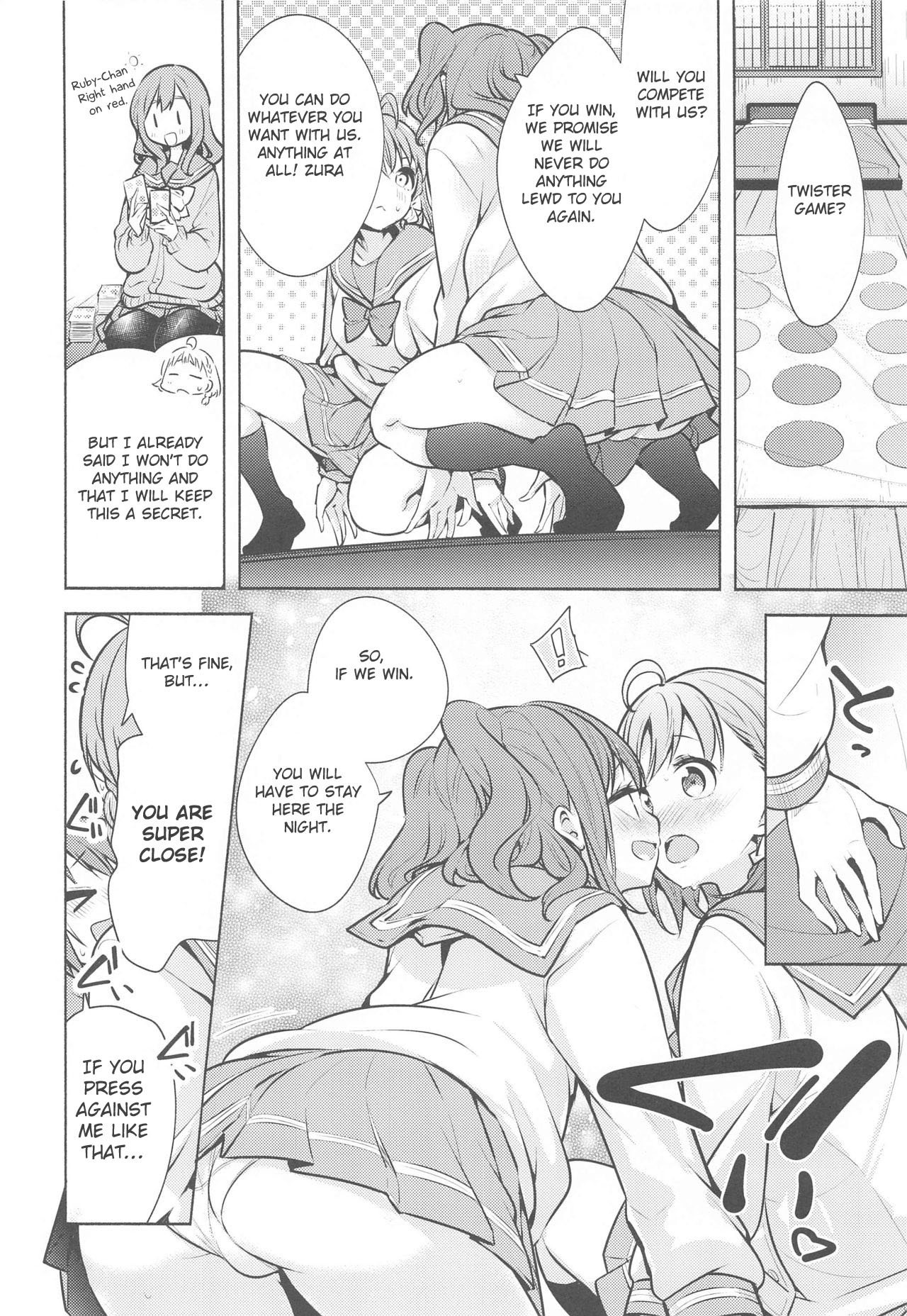 (Bokura no Love Live! 24) [Tohosanhun (Chada)]Kore de Kyouhan da ne? | Am I an accomplice now?(Love Live! Sunshine!!) [English] Page 7