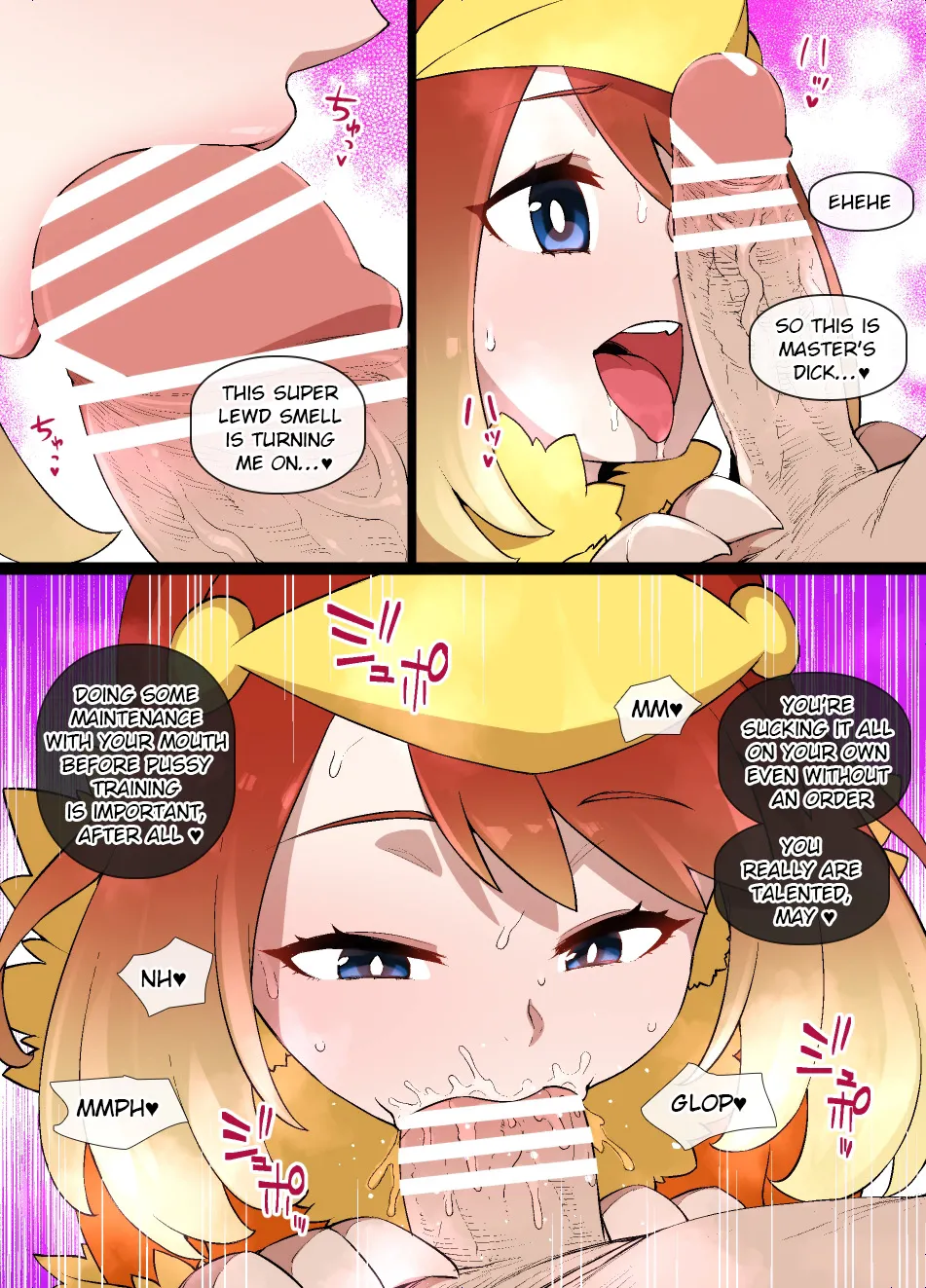 [Kusayarou]Slave Ball Mind Control: May and Torchic | Slave Ball MC Haruka & Achamo(Pokémon) [English] Page 10