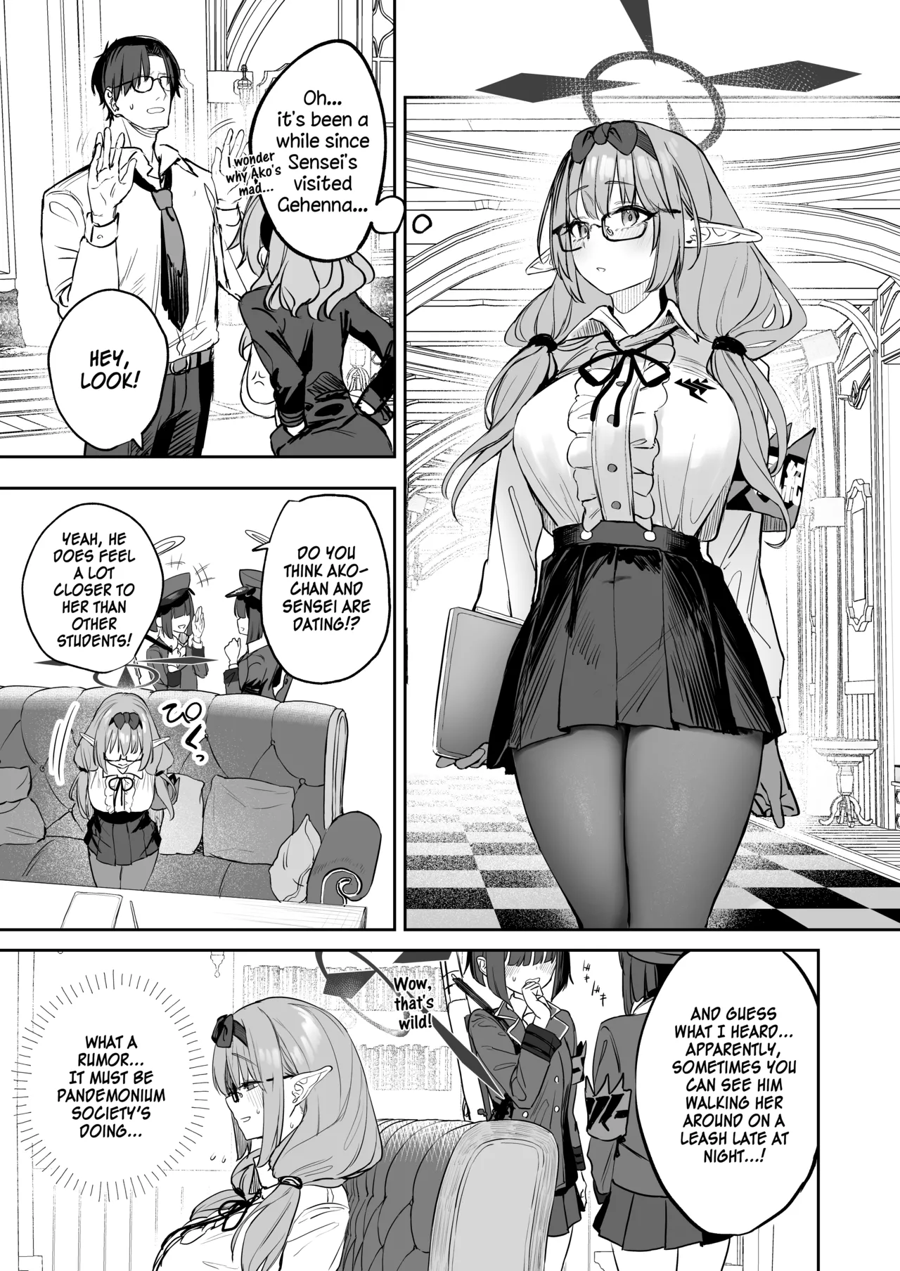 [Kawaraya-Koubou (Kawaraya)]Ore no Seito wa Succubus Kamo Shirenai | My Student Might Be a Succubus(Blue Archive) [English] [SDF] [Digital] Page 3