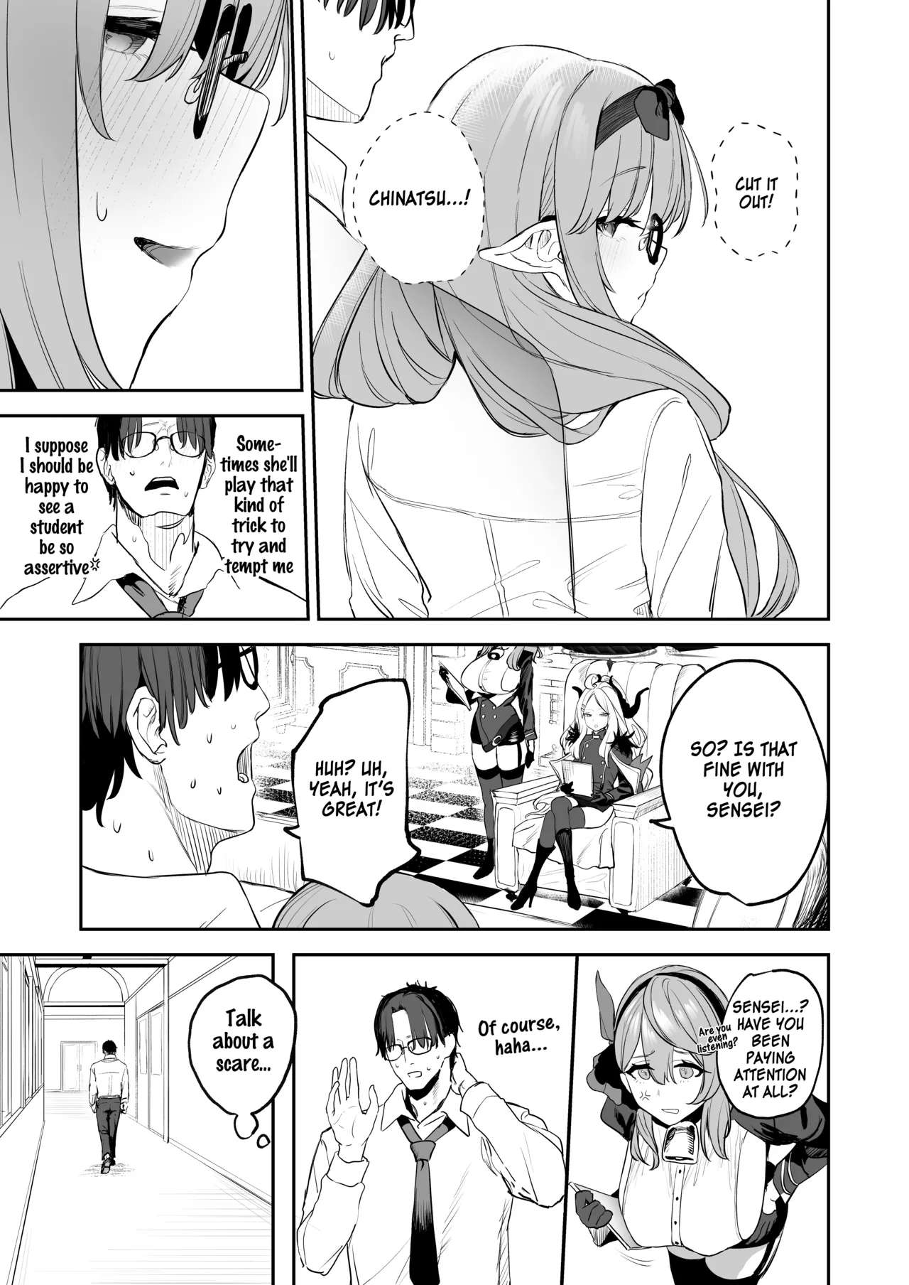 [Kawaraya-Koubou (Kawaraya)]Ore no Seito wa Succubus Kamo Shirenai | My Student Might Be a Succubus(Blue Archive) [English] [SDF] [Digital] Page 31