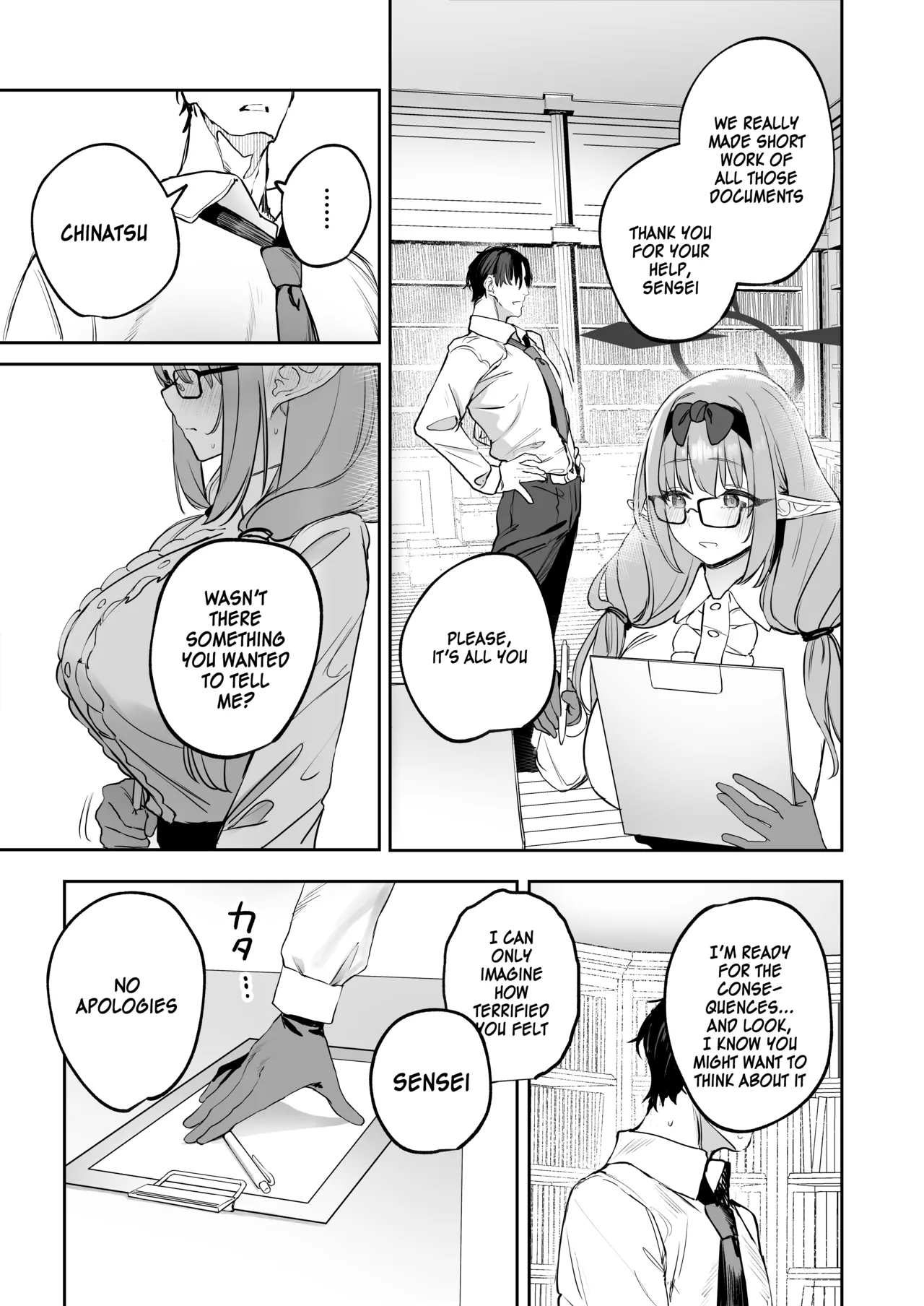 [Kawaraya-Koubou (Kawaraya)]Ore no Seito wa Succubus Kamo Shirenai | My Student Might Be a Succubus(Blue Archive) [English] [SDF] [Digital] Page 7