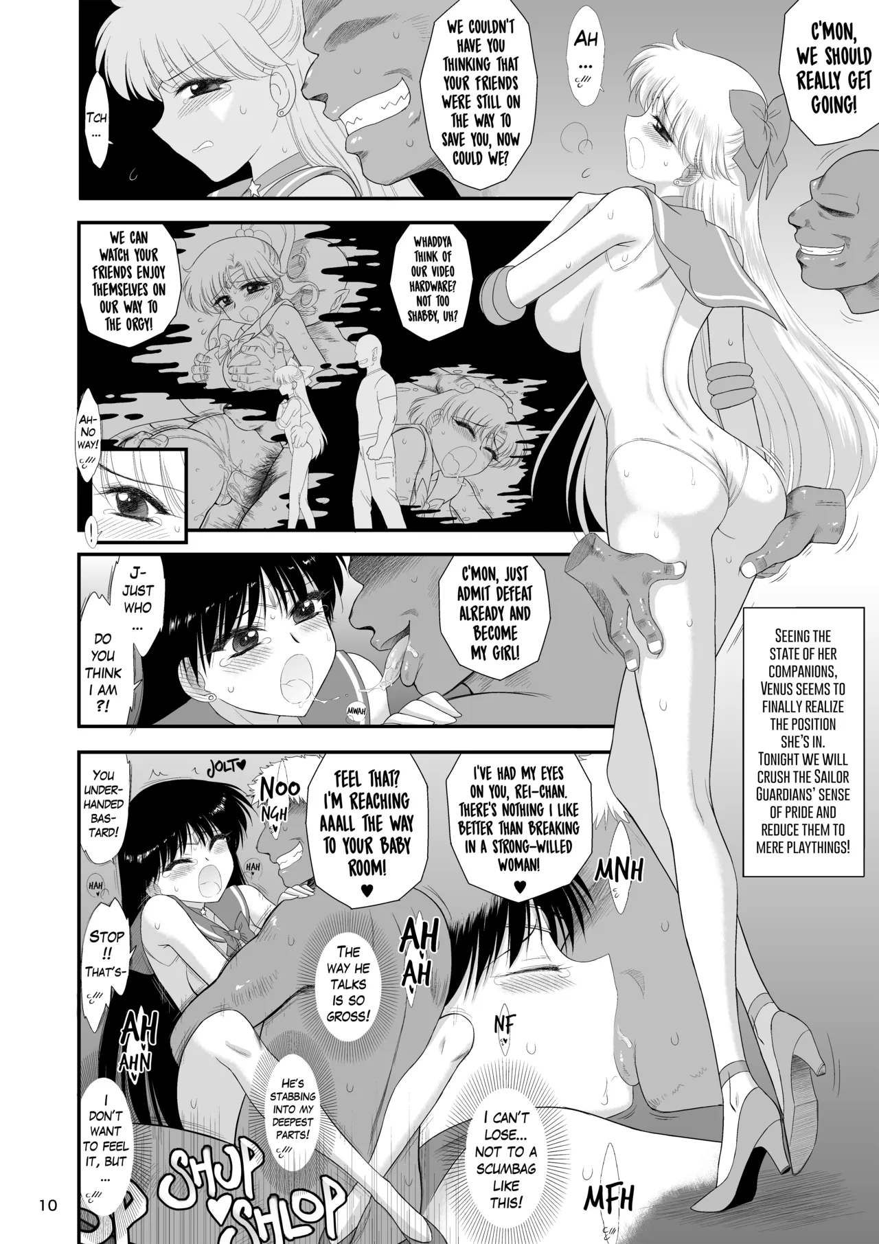 [Black Dog]Just for Tonight, I’ll Be Your Bitch(Bishoujo Senshi Sailor Moon) [English] [Decensored] [Digital] Page 10