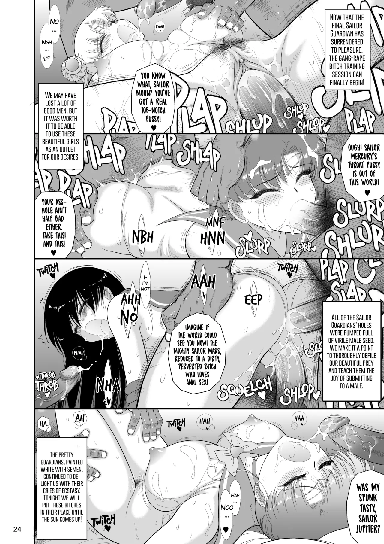 [Black Dog]Just for Tonight, I’ll Be Your Bitch(Bishoujo Senshi Sailor Moon) [English] [Decensored] [Digital] Page 24