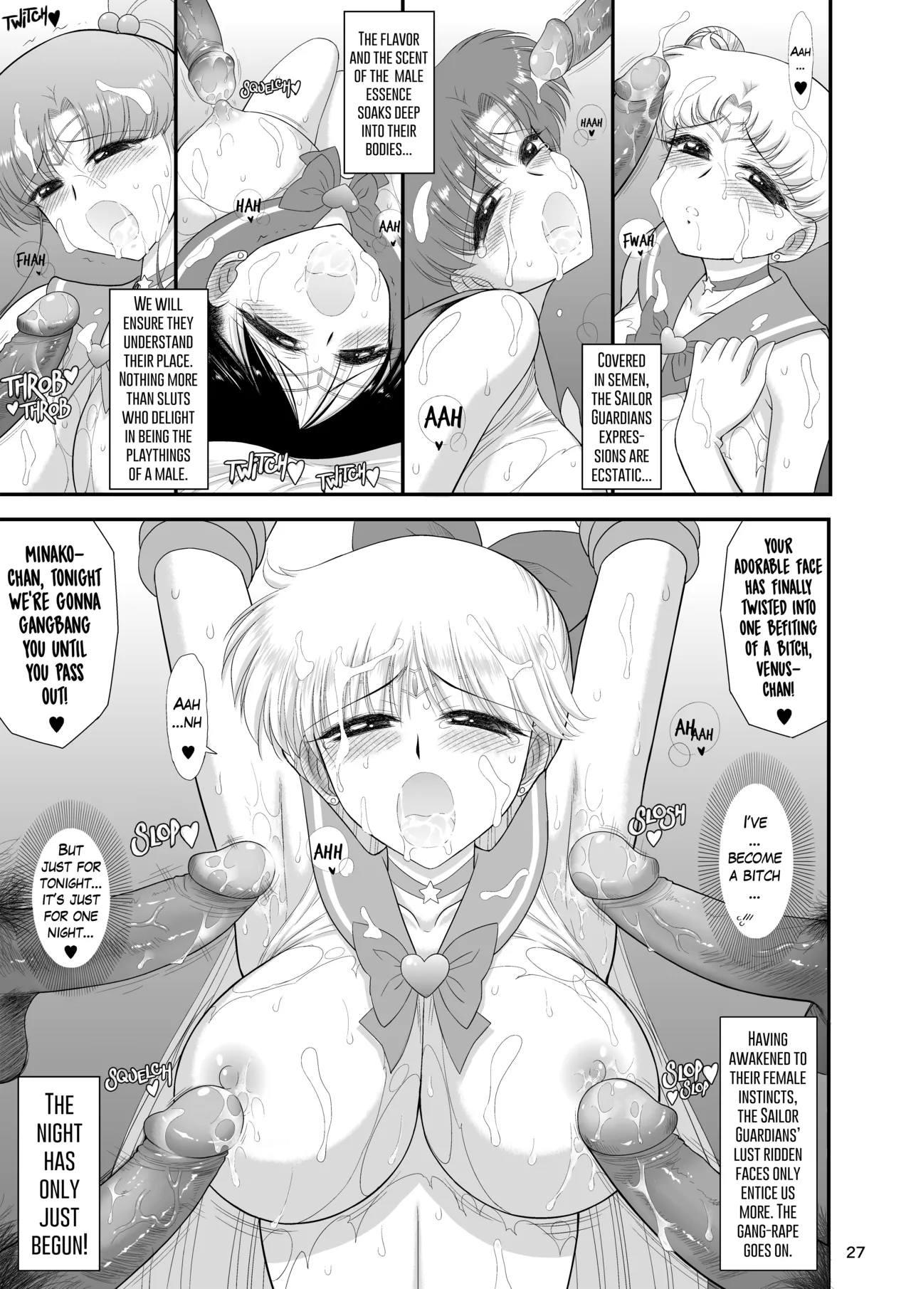 [Black Dog]Just for Tonight, I’ll Be Your Bitch(Bishoujo Senshi Sailor Moon) [English] [Decensored] [Digital] Page 27