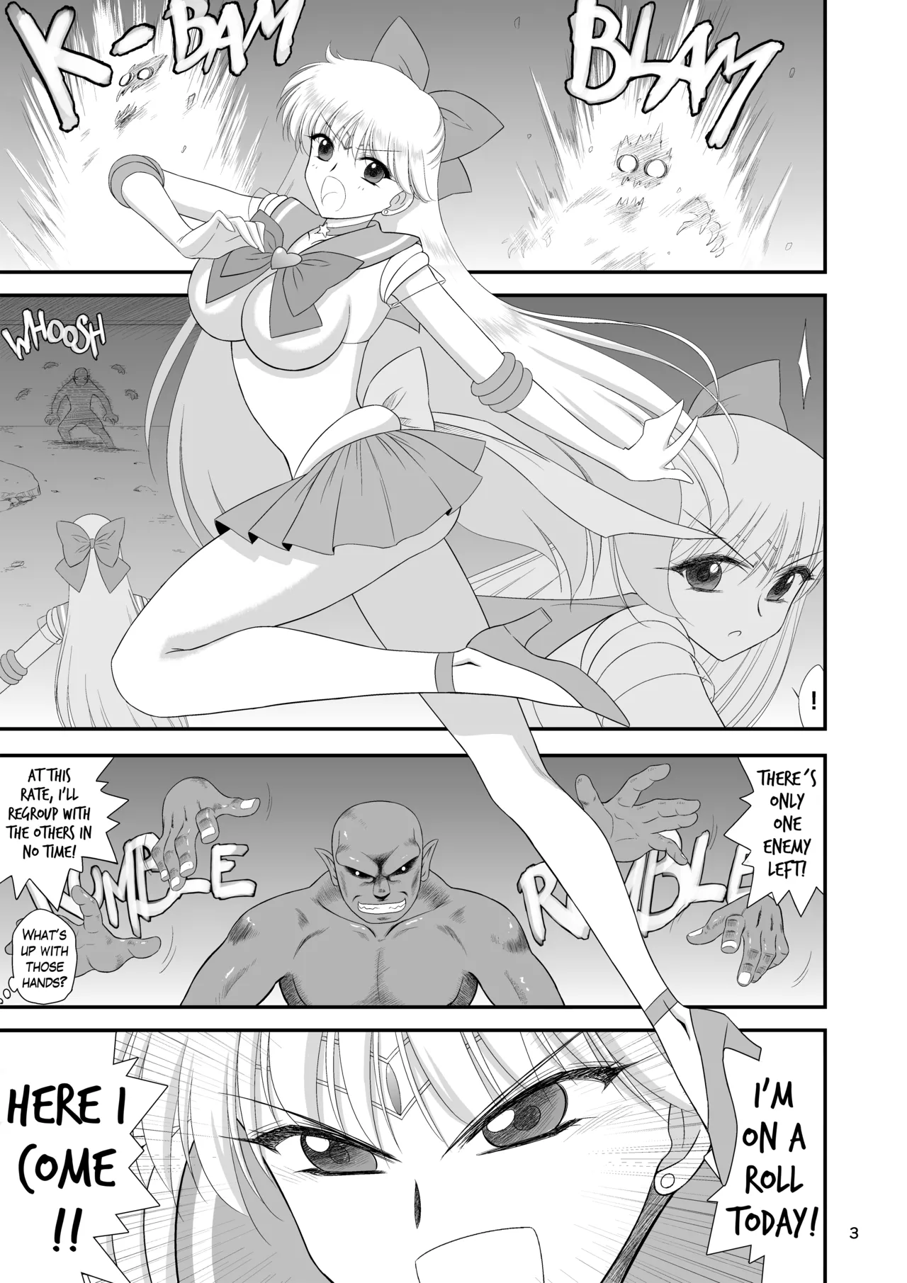 [Black Dog]Just for Tonight, I’ll Be Your Bitch(Bishoujo Senshi Sailor Moon) [English] [Decensored] [Digital] Page 3