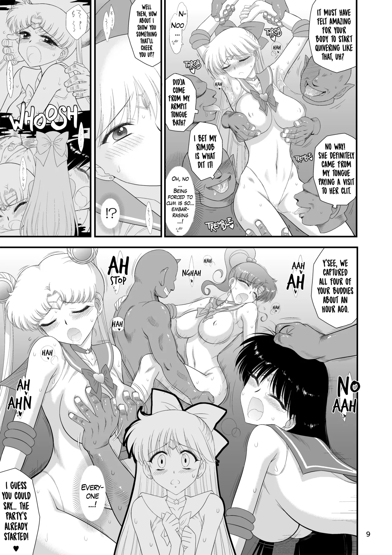 [Black Dog]Just for Tonight, I’ll Be Your Bitch(Bishoujo Senshi Sailor Moon) [English] [Decensored] [Digital] Page 9