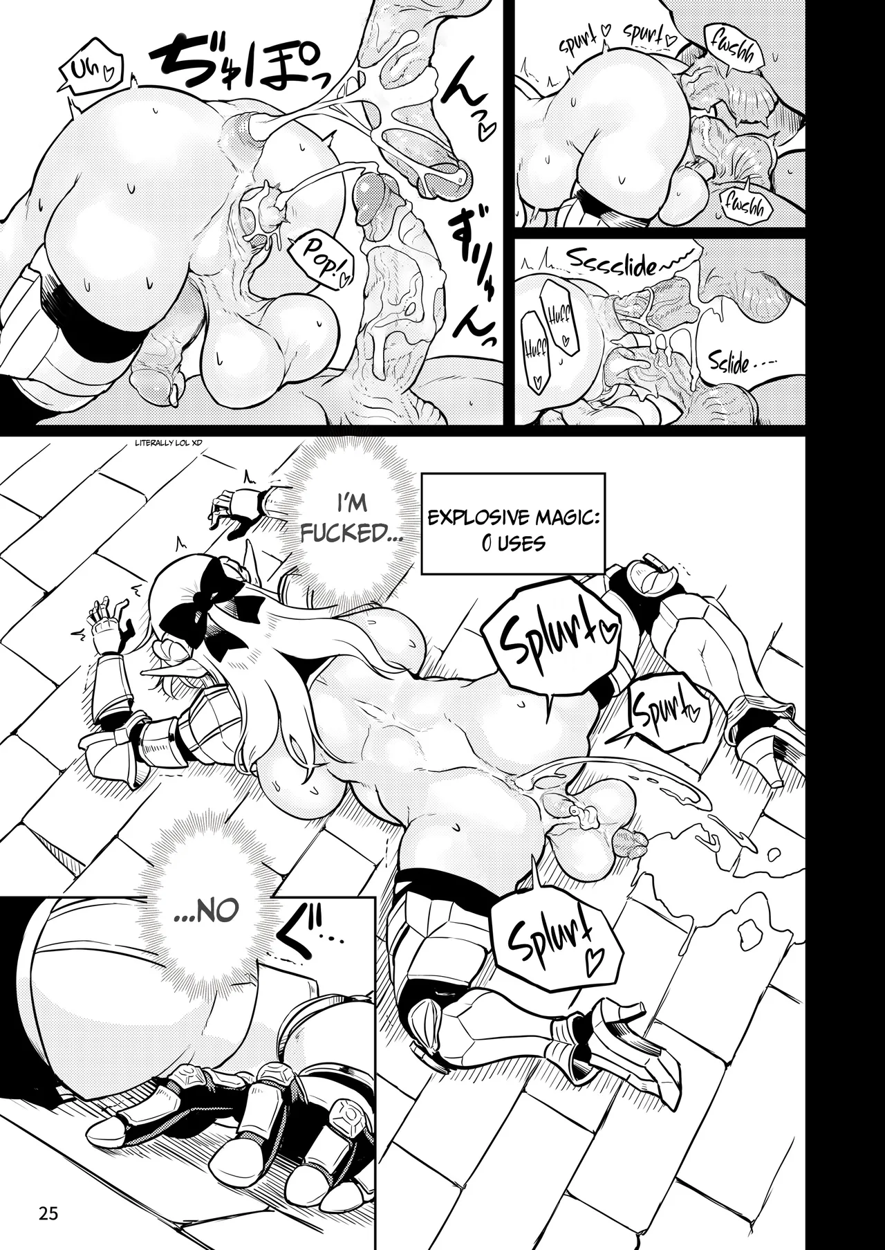 [Efuya (Messy)]Futanari Elf Onna Kishi Verina Ryojoku Sakusei Kangoku[English][SofiaDimple][Digital] Page 25