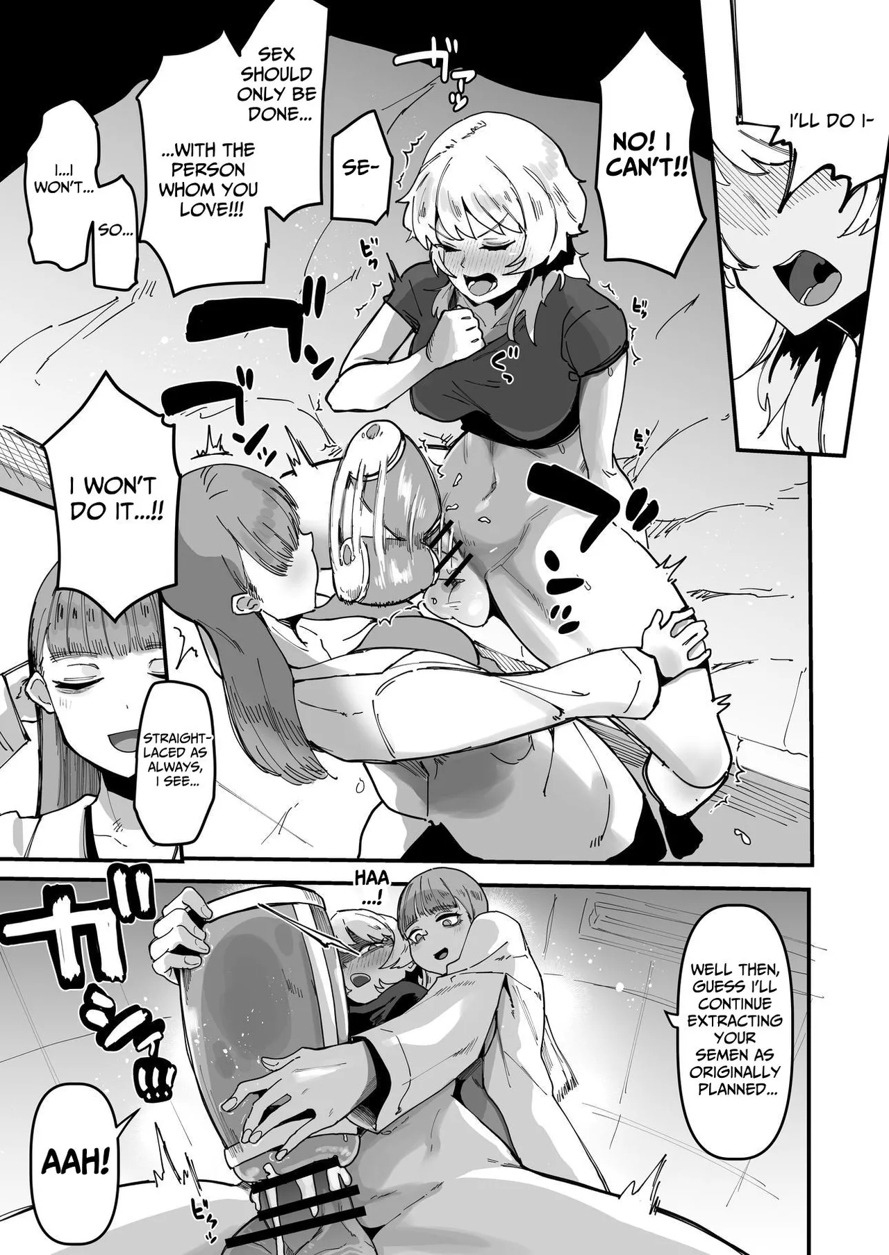 [Tsutsumorien (Tsutsumori)]Futanari Sei Hime Futanari Seieki wa Tokunoo Maryoku Iri～ Teki mo Nakama mo Minna Watakushi no Chinpo o Neratteru～ | The Holy Futanari Princess ~Both Friends And Foes Are After My Mana-Concentrated Futanari Semen~[English] [tsuyoshi] Page 38