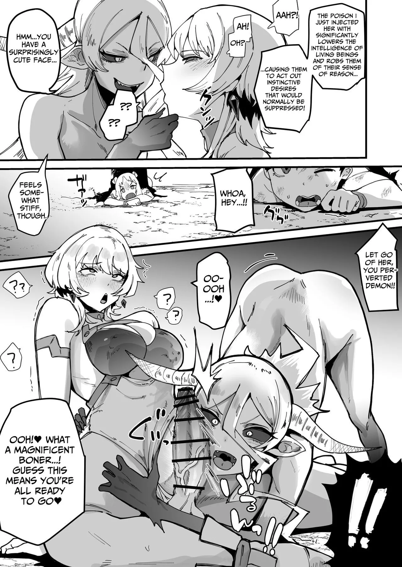 [Tsutsumorien (Tsutsumori)]Futanari Sei Hime Futanari Seieki wa Tokunoo Maryoku Iri～ Teki mo Nakama mo Minna Watakushi no Chinpo o Neratteru～ | The Holy Futanari Princess ~Both Friends And Foes Are After My Mana-Concentrated Futanari Semen~[English] [tsuyoshi] Page 50