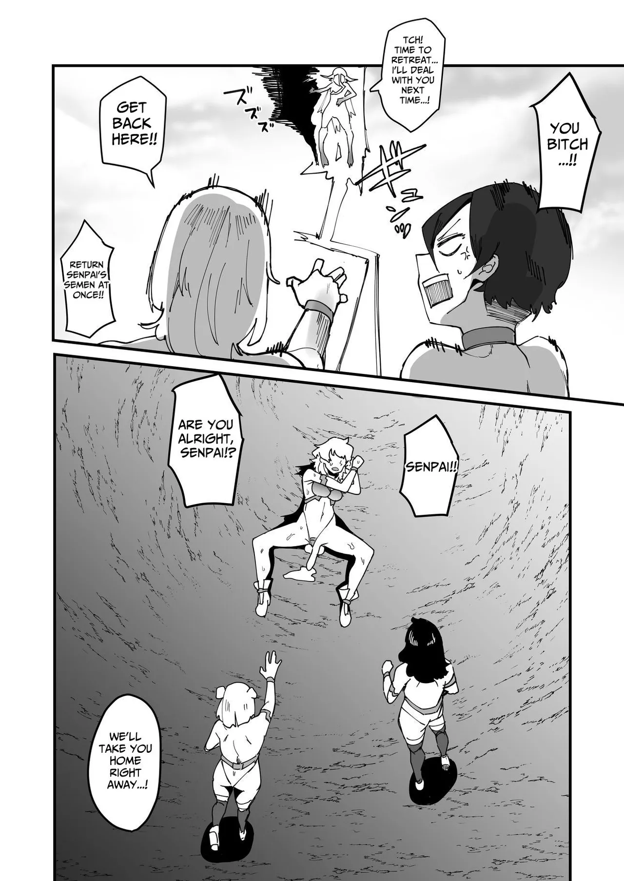 [Tsutsumorien (Tsutsumori)]Futanari Sei Hime Futanari Seieki wa Tokunoo Maryoku Iri～ Teki mo Nakama mo Minna Watakushi no Chinpo o Neratteru～ | The Holy Futanari Princess ~Both Friends And Foes Are After My Mana-Concentrated Futanari Semen~[English] [tsuyoshi] Page 67