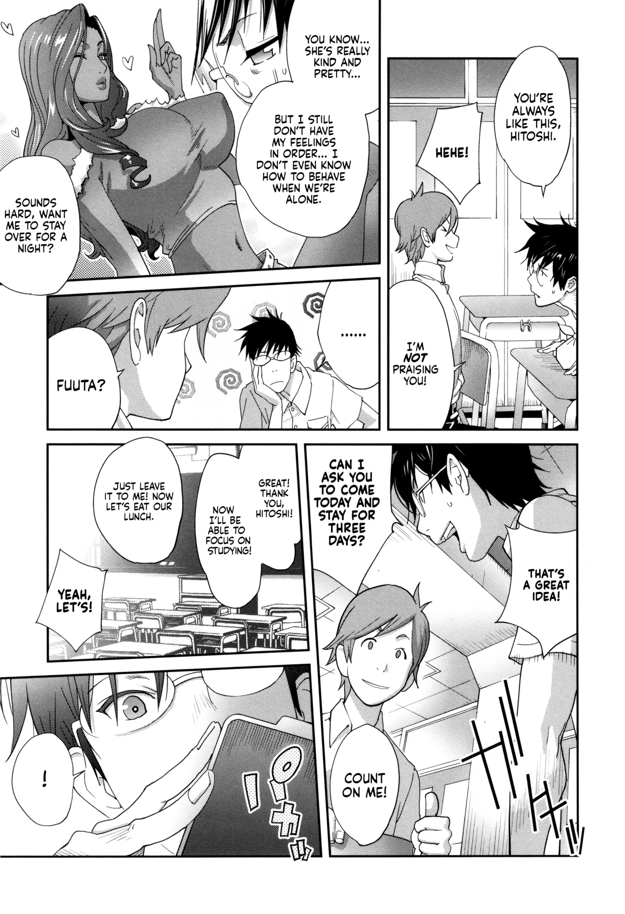 [Kotoyoshi Yumisuke]Gibo Bitch EMG!! | Stepmom Bitch EMG!![Chapter 1-3] [English] [Kinsei Translations] [Decensored] Page 14