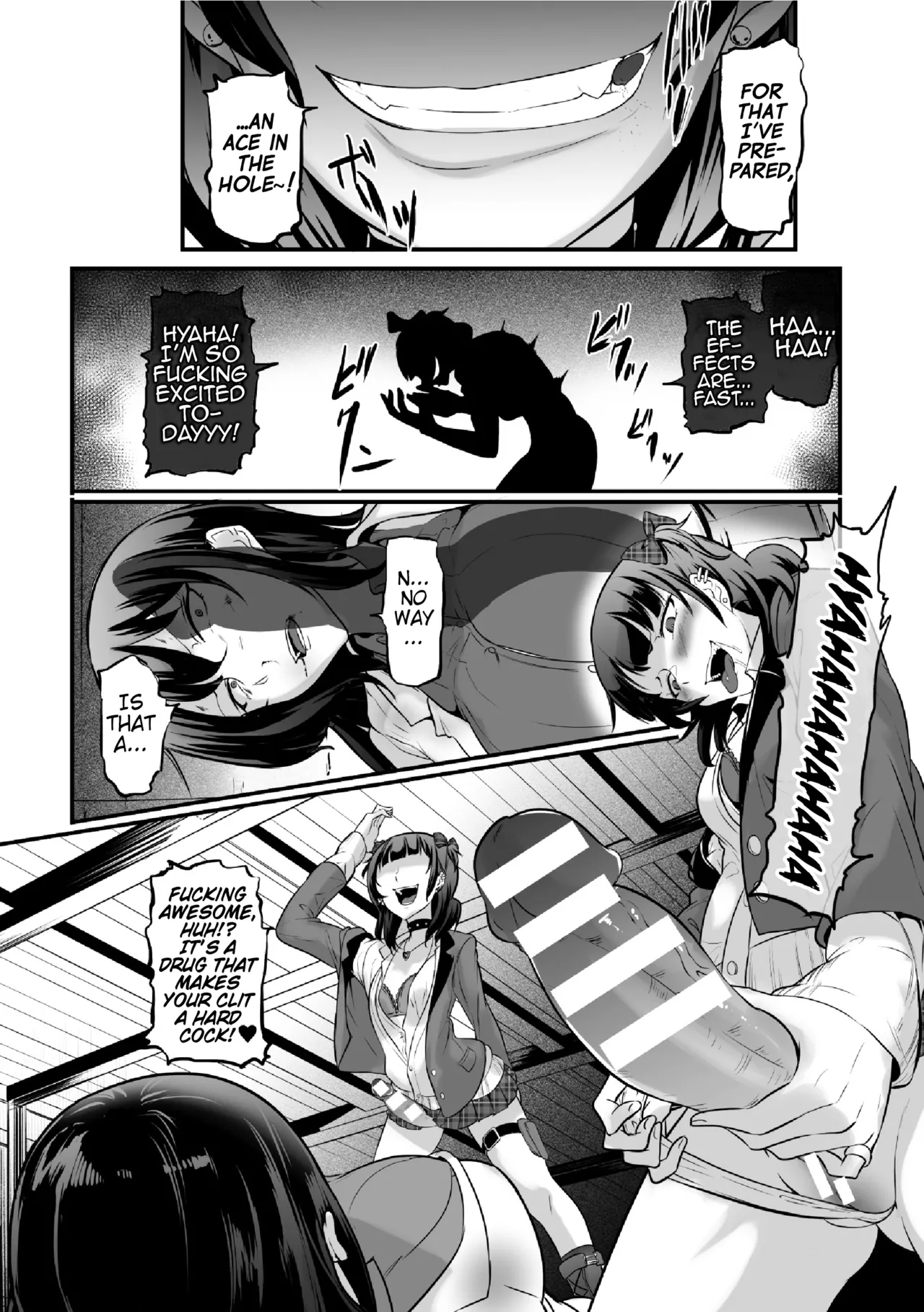 2D Comic Magazine Futanari Les Haramase Mesuzao Fuck de Kyousei Chakushou! Vol. 2[Digital] [English] (Pangean) (Ongoing) Page 9