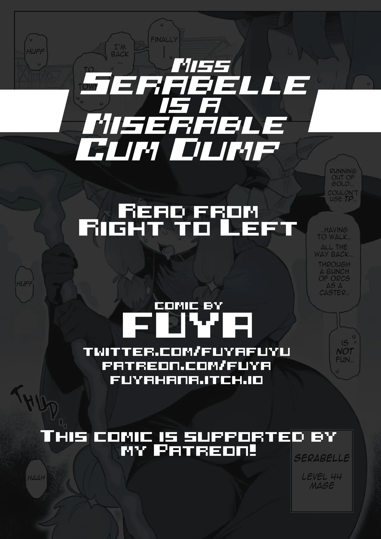 [FUYA]Miss Serabelle is a Miserable Cum Dump R18 Comic[ENGLISH] Page 2