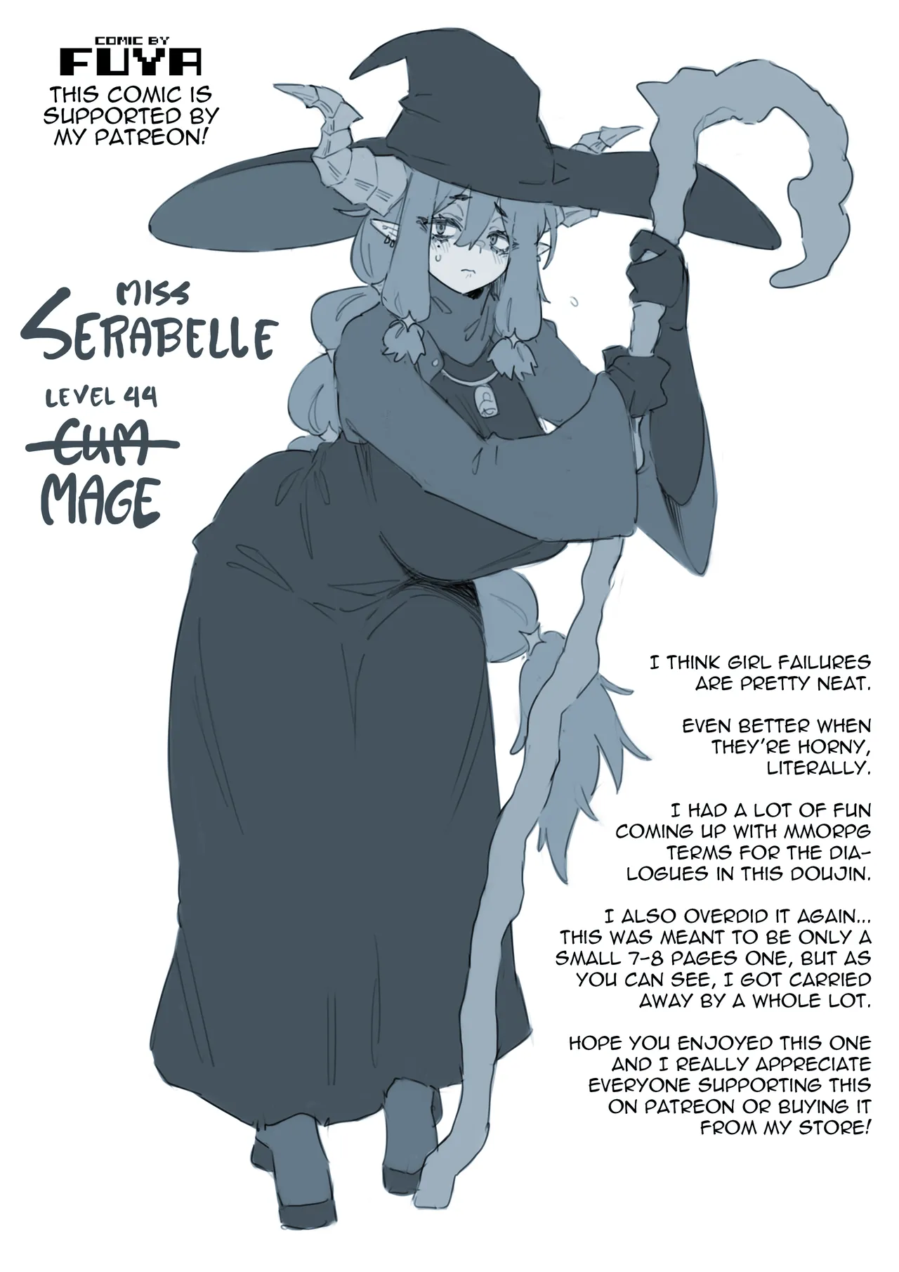 [FUYA]Miss Serabelle is a Miserable Cum Dump R18 Comic[ENGLISH] Page 21
