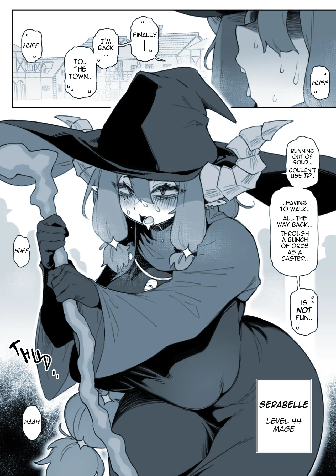 [FUYA]Miss Serabelle is a Miserable Cum Dump R18 Comic[ENGLISH] Page 3