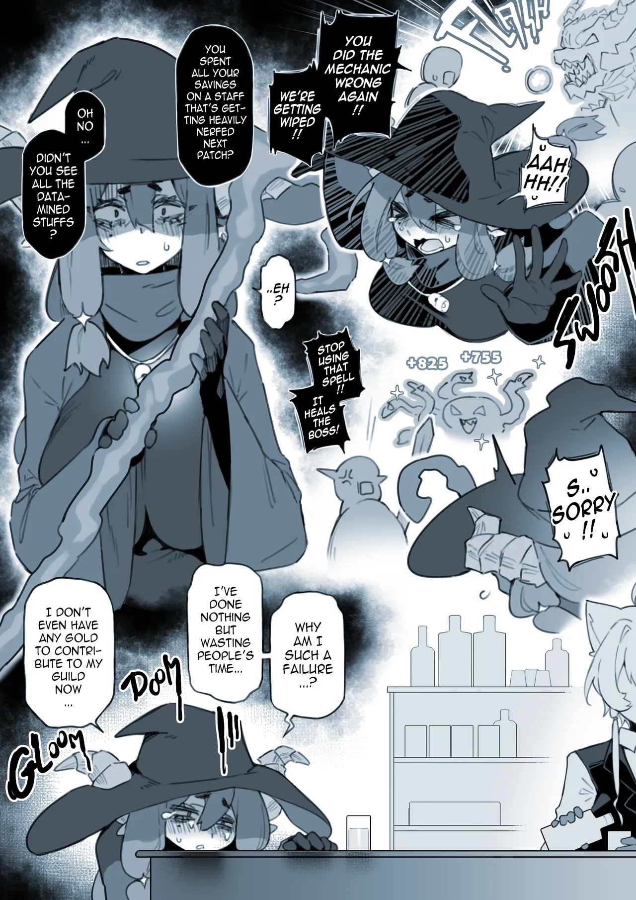 [FUYA]Miss Serabelle is a Miserable Cum Dump R18 Comic[ENGLISH] Page 4