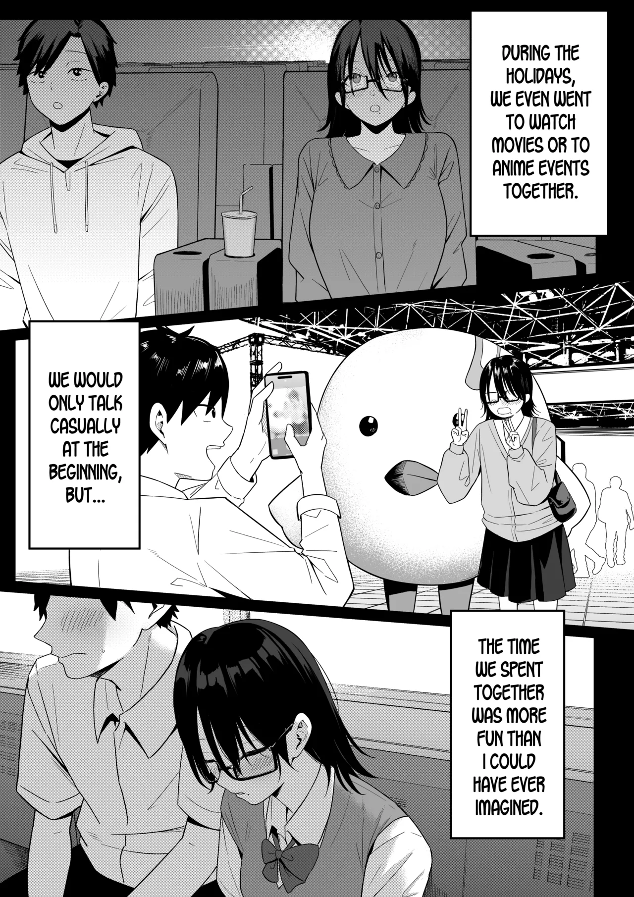 [Shirasudon]Anotoki Futta Moto Inkya no Onna Tomodati ga Ura Aka Haisinsya ni Natteita.[English] [SDTLs] Page 11