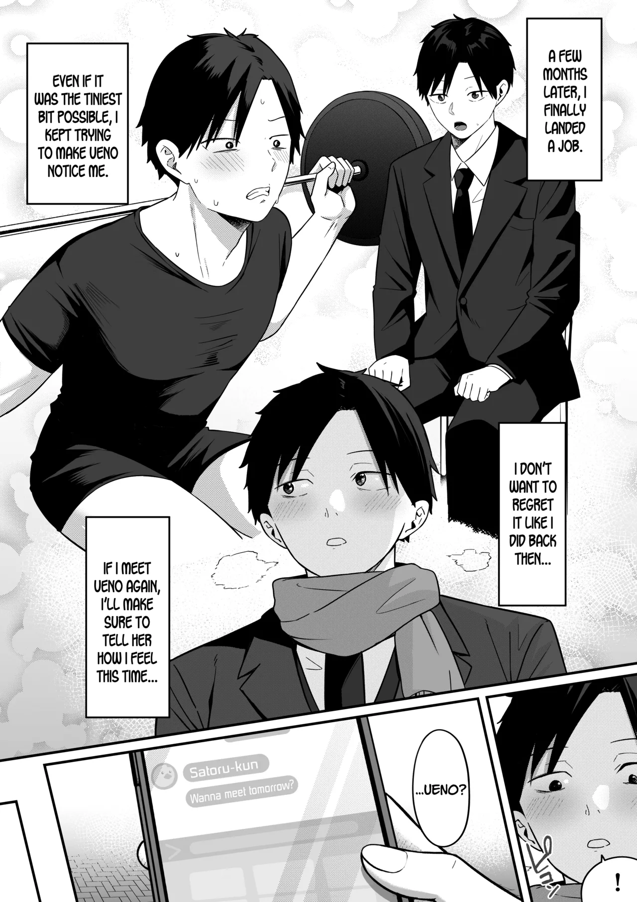 [Shirasudon]Anotoki Futta Moto Inkya no Onna Tomodati ga Ura Aka Haisinsya ni Natteita.[English] [SDTLs] Page 56
