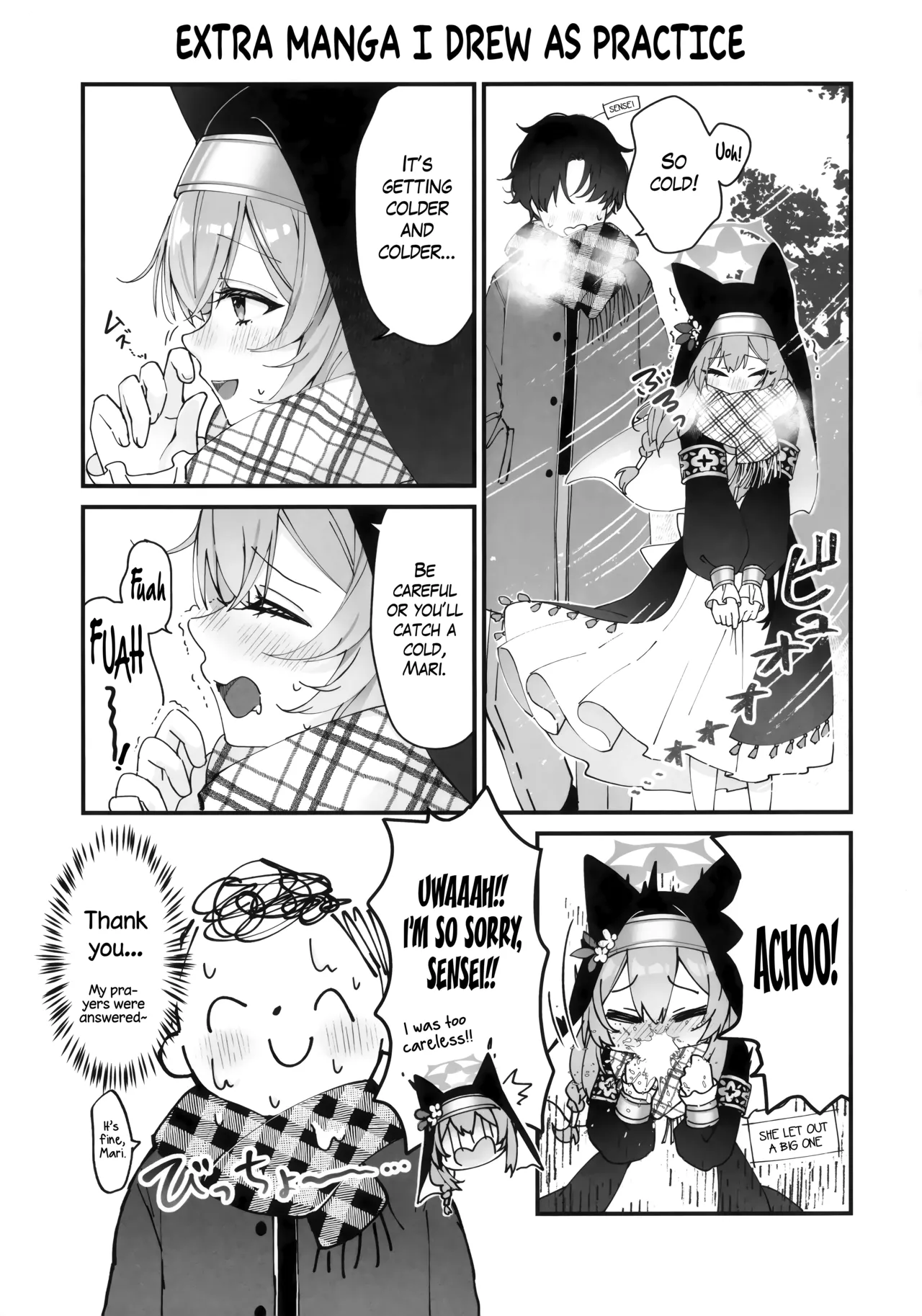 (Sensei no Archive 13) [Dekoponzu (Sasakichi)]Hodokeru Kisetsu - A Season of Release(Blue Archive) [English] [The Blavatsky Project] Page 16