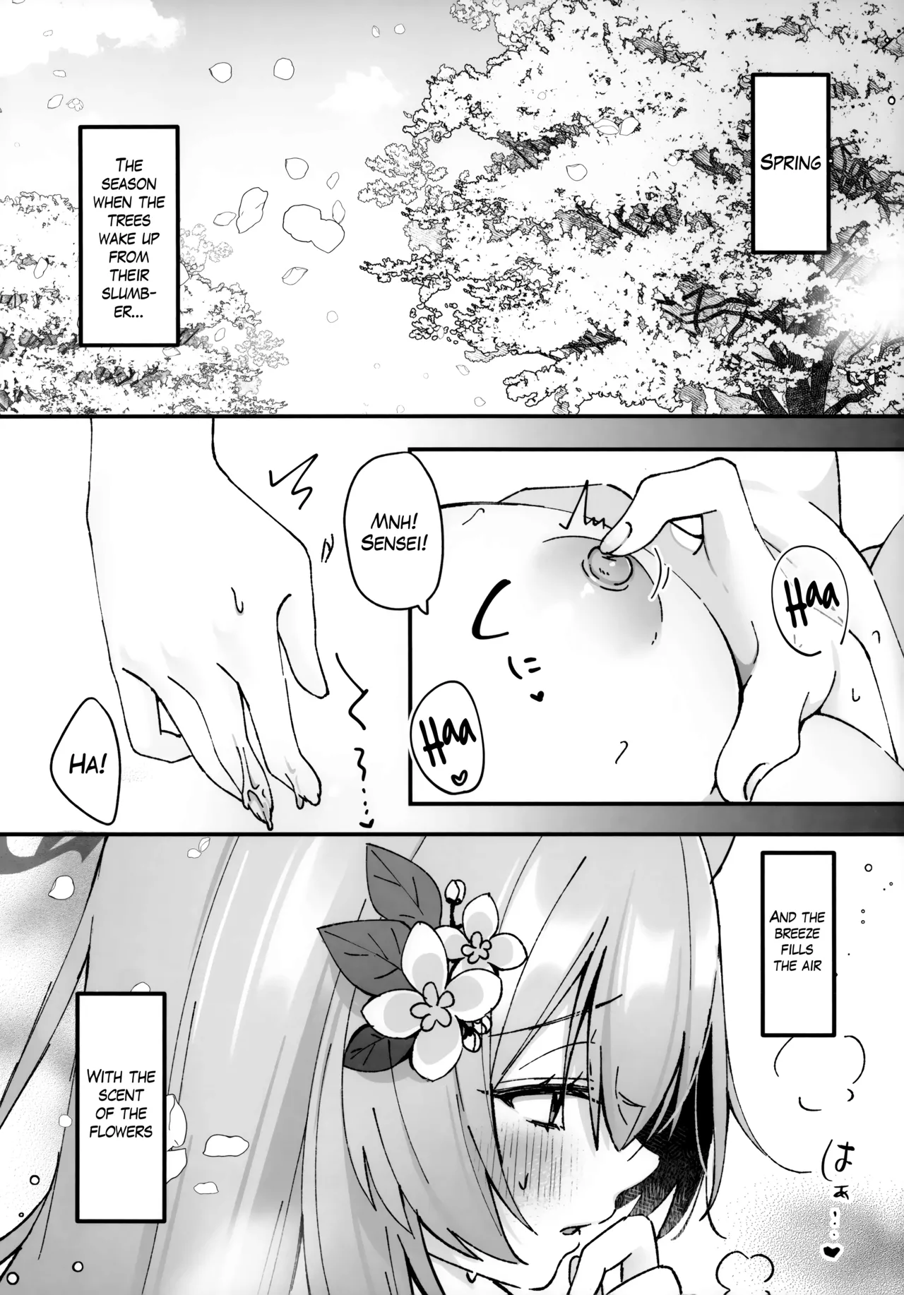 (Sensei no Archive 13) [Dekoponzu (Sasakichi)]Hodokeru Kisetsu - A Season of Release(Blue Archive) [English] [The Blavatsky Project] Page 3