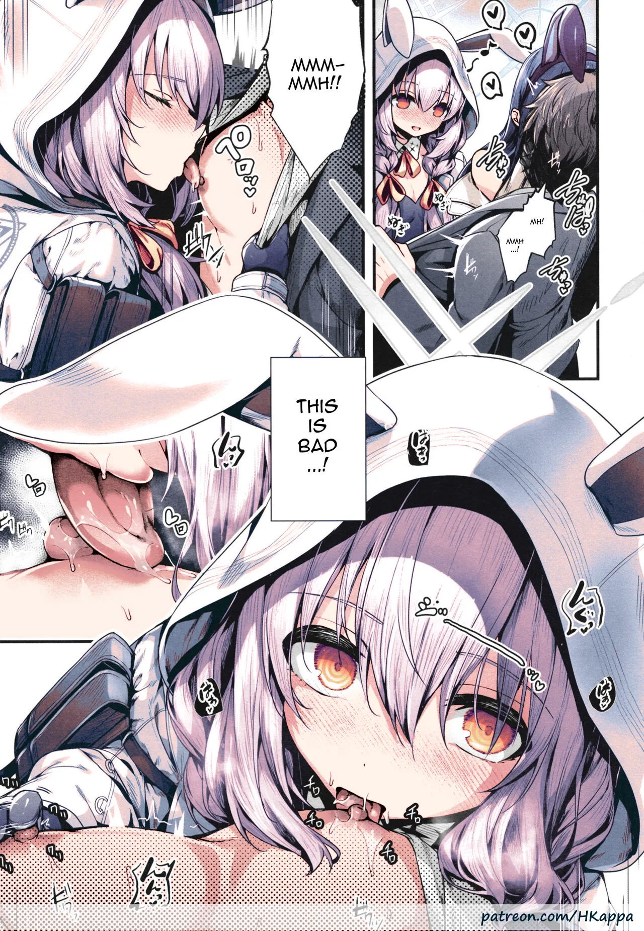 (C102) [Edamametei (Uko)]Bunny+(Blue Archive) [English] {Doujins.com} [Colorized] Page 14
