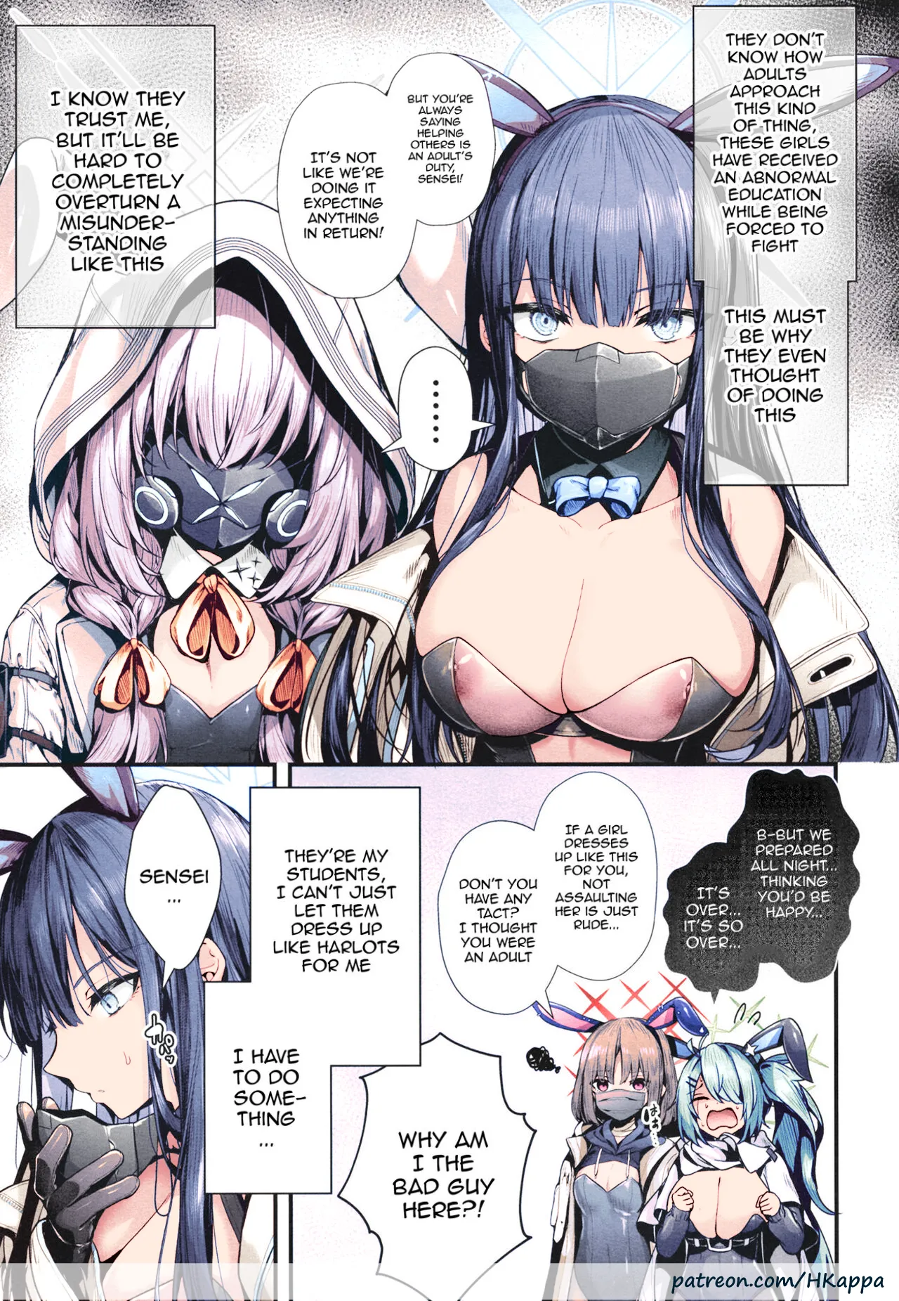 (C102) [Edamametei (Uko)]Bunny+(Blue Archive) [English] {Doujins.com} [Colorized] Page 4
