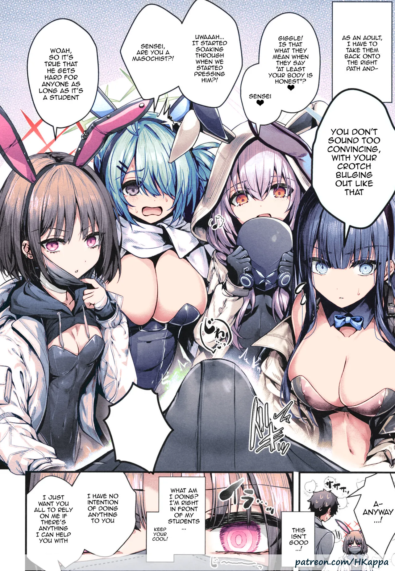 (C102) [Edamametei (Uko)]Bunny+(Blue Archive) [English] {Doujins.com} [Colorized] Page 5