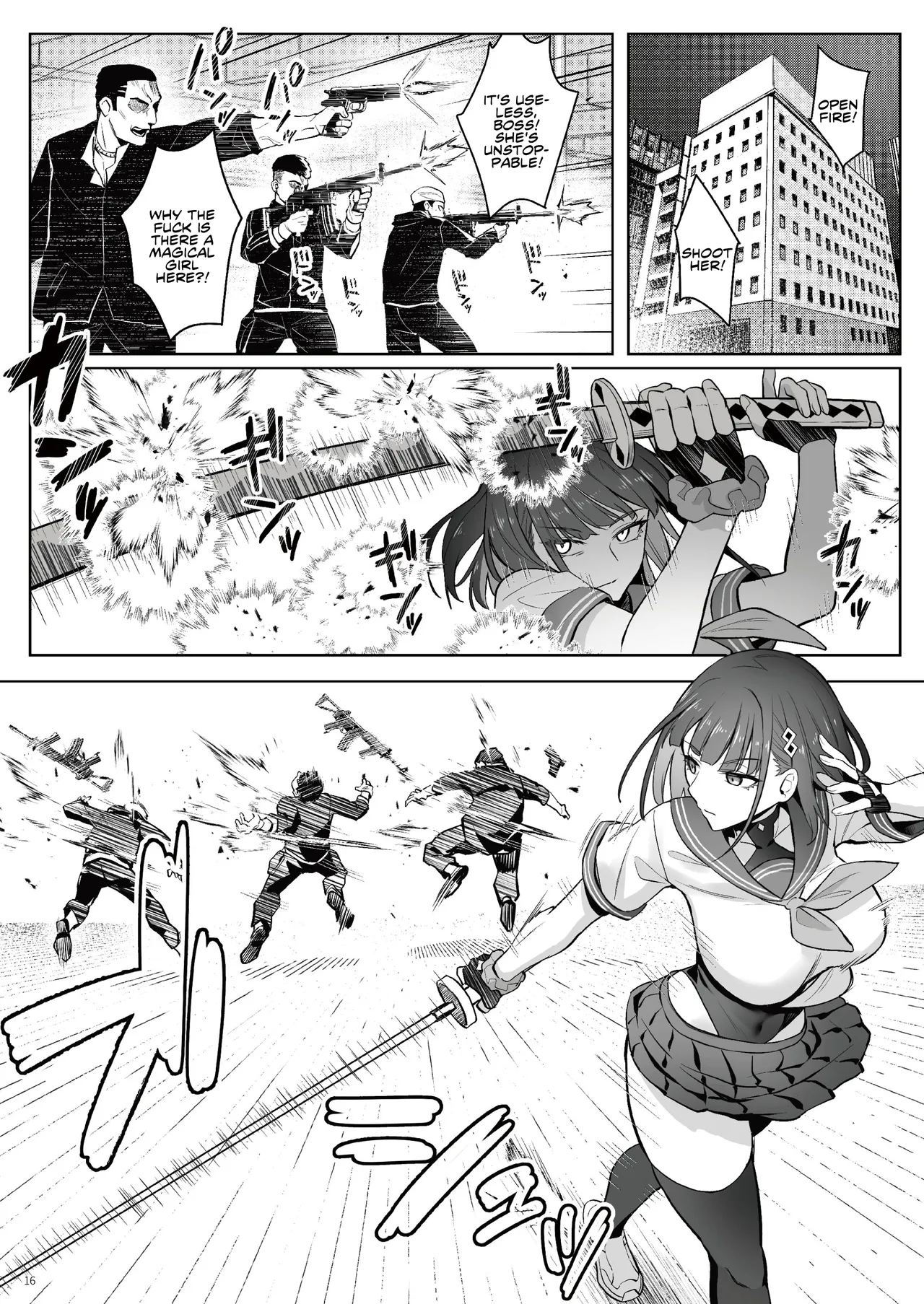 [COMEX (Zhen Lu)]Moto Mahou Shoujo no Shigoto Hanashi Ao Zenjitsutan | Former Magical Girl Blue's Work: The Prequel[English] [flowerswamp] [Digital] Page 15